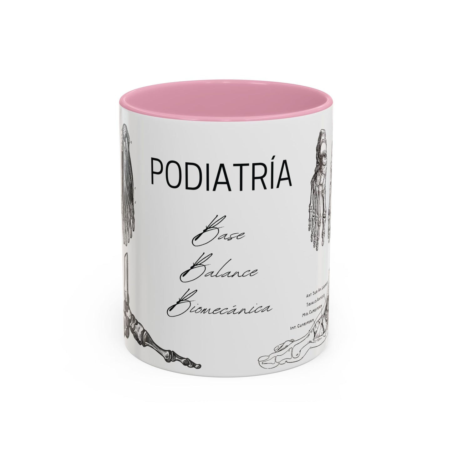 Taza Podología Pie Anatómico, Regalo Podólogo, Taza Anatomía Médica, Taza Doctor, Taza Estudiante Medicina, Personal Sanitario