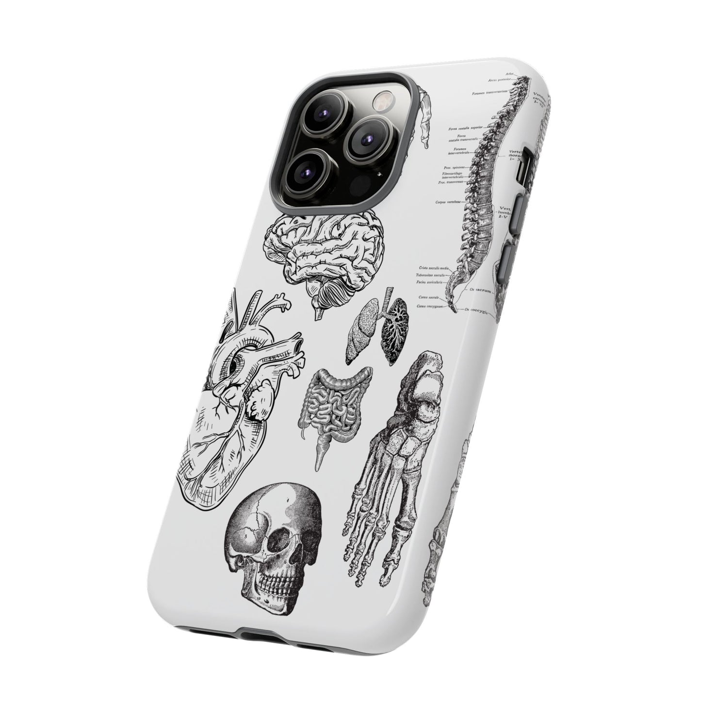 Anatomical Phone Case - Vintage Medical Illustration Case - Science Gift - Custom Medical Phone Cover - Custom Phone Cover - Medical Student