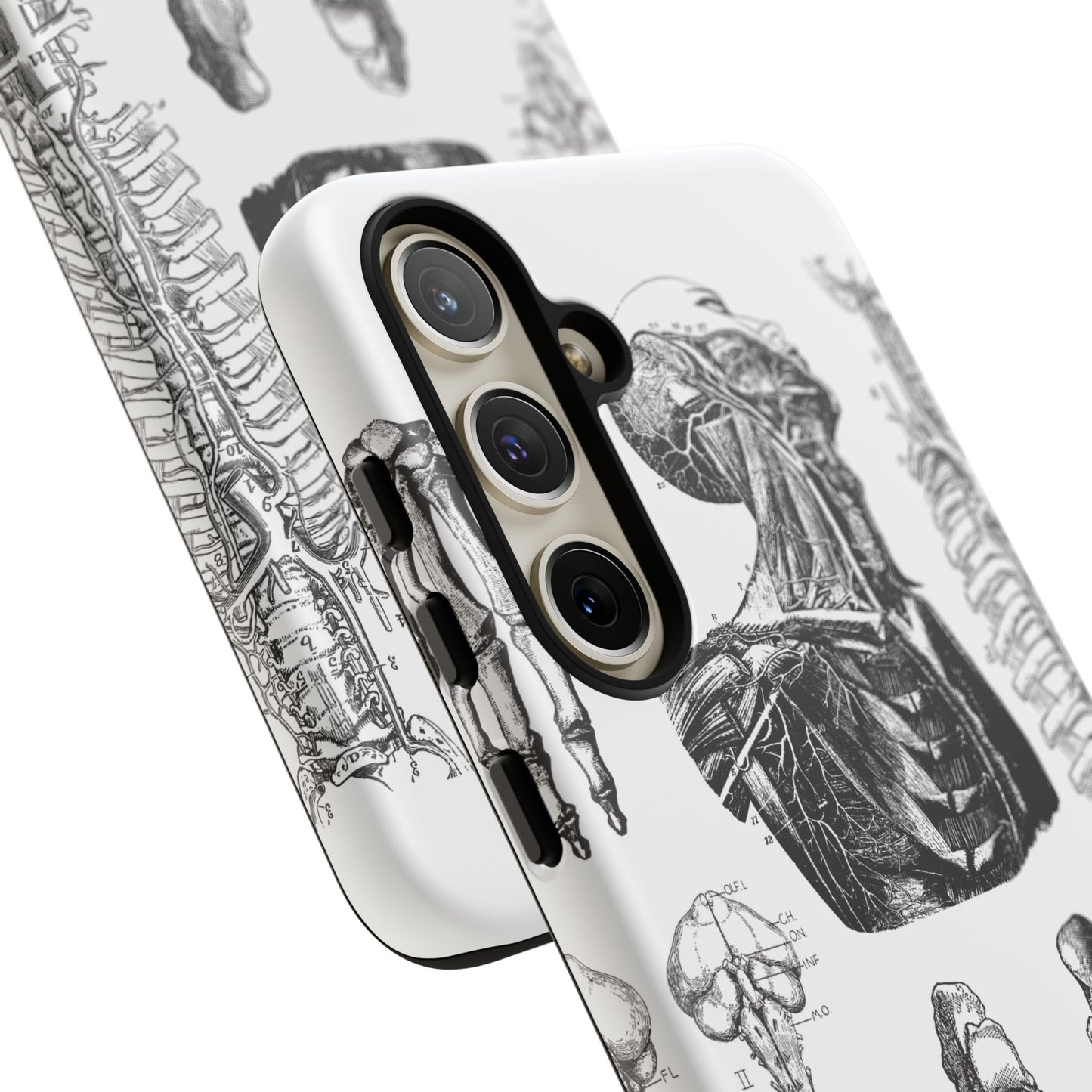 Vintage Anatomy Phone Case - Medical Illustration Design - Custom iPhone, Samsung & Pixel Cover - Science Gift - Doctor Aesthetic - Anatomy