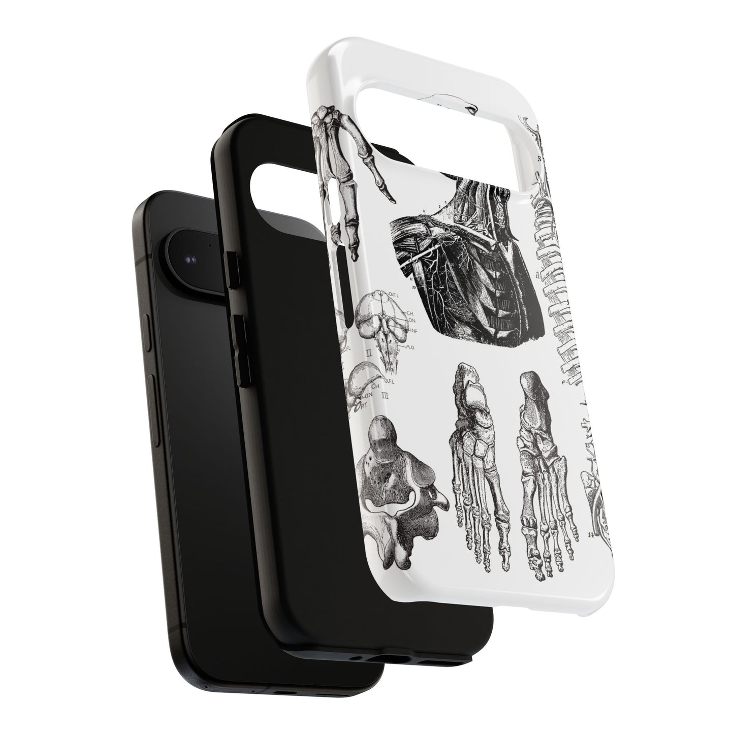 Vintage Anatomy Phone Case - Medical Illustration Design - Custom iPhone, Samsung & Pixel Cover - Science Gift - Doctor Aesthetic - Anatomy