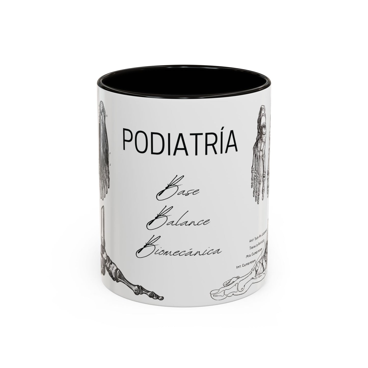 Taza Podología Pie Anatómico, Regalo Podólogo, Taza Anatomía Médica, Taza Doctor, Taza Estudiante Medicina, Personal Sanitario