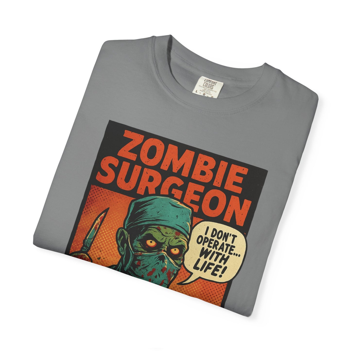Zombie Surgeon Shirt, Creepy Doctor Tee, Horror Nurse Top, Spooky Med School Gift, Scrub Life Funny Shirt, Halloween Hospital Costume, er halloween tee