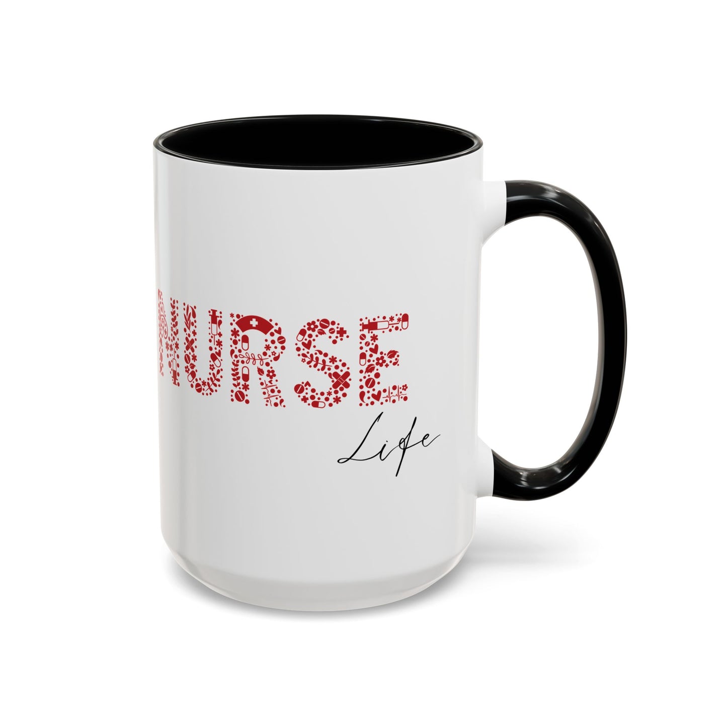 Nurse Life Mug, Nurse Gift for Women, RN Coffee Mug, Cute Nurse Appreciation Cup, Healthcare Worker Mug, Medical Staff Gift Idea