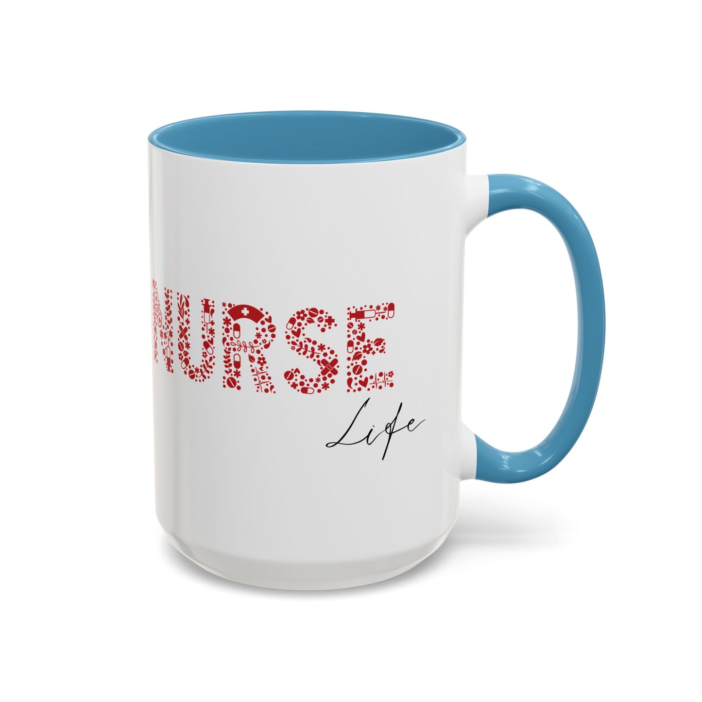 Nurse Life Mug, Nurse Gift for Women, RN Coffee Mug, Cute Nurse Appreciation Cup, Healthcare Worker Mug, Medical Staff Gift Idea