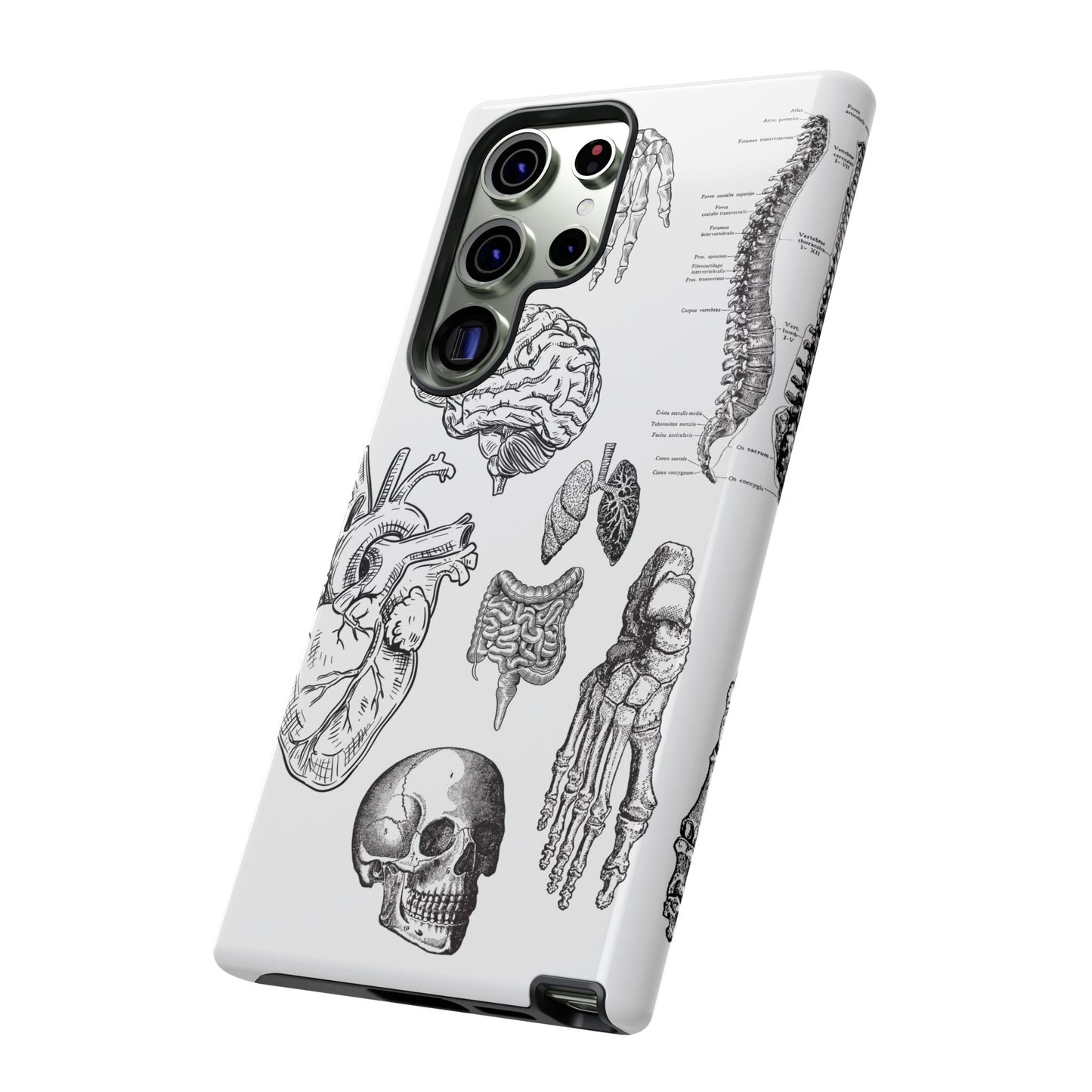 Anatomical Phone Case - Vintage Medical Illustration Case - Science Gift - Custom Medical Phone Cover - Custom Phone Cover - Medical Student