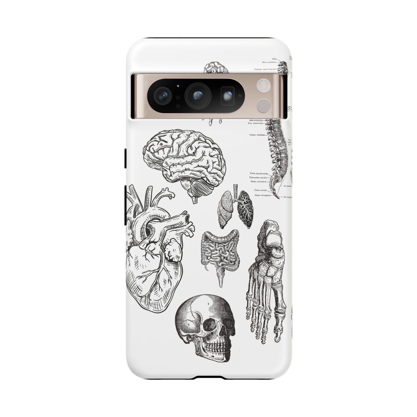 Anatomical Phone Case - Vintage Medical Illustration Case - Science Gift - Custom Medical Phone Cover - Custom Phone Cover - Medical Student