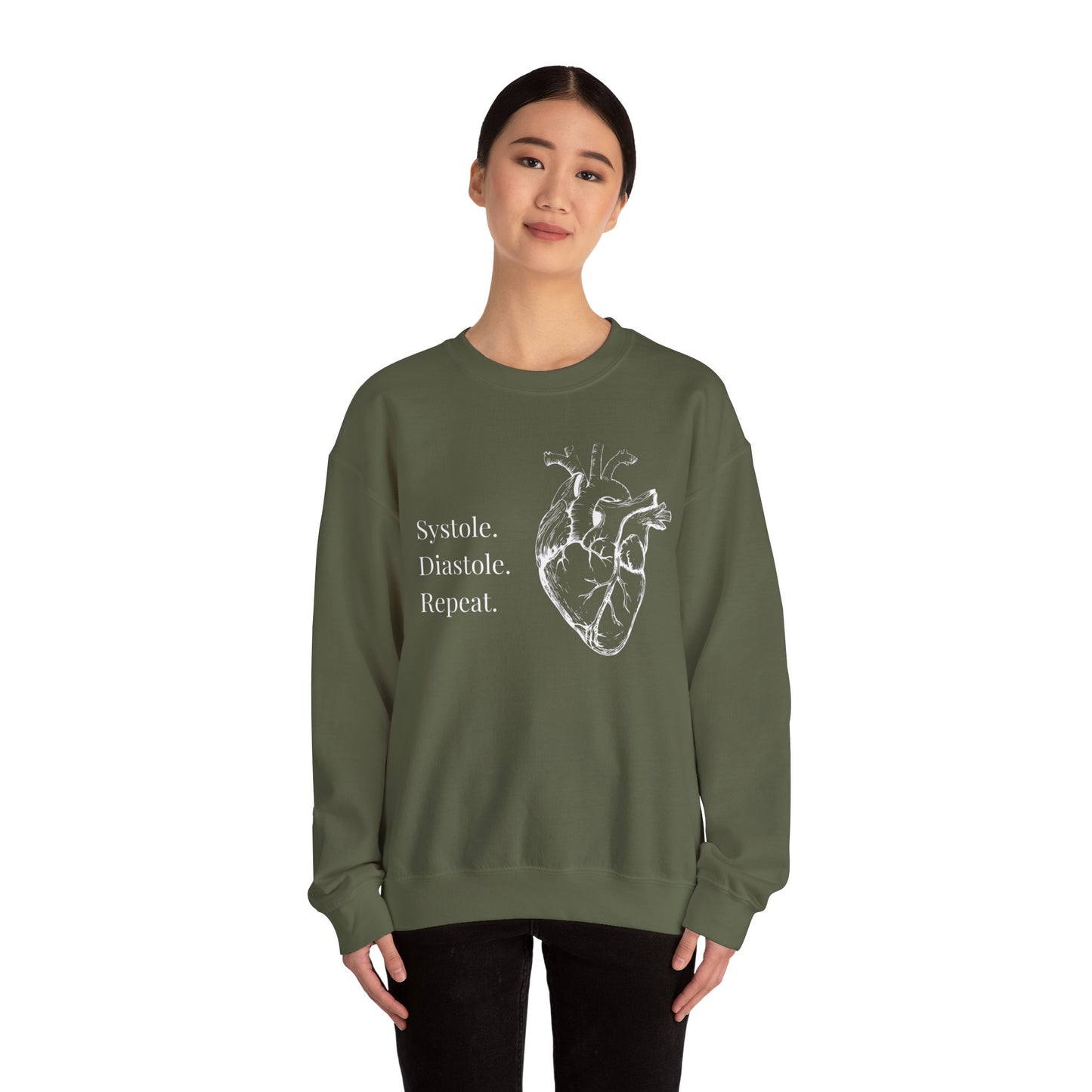 Surgery Student Sweatshirt, Anatomical Heart Crewneck, Medical School Gift, Unisex Nurse Pullover, Cardiology Sweater, Anatomy Top
