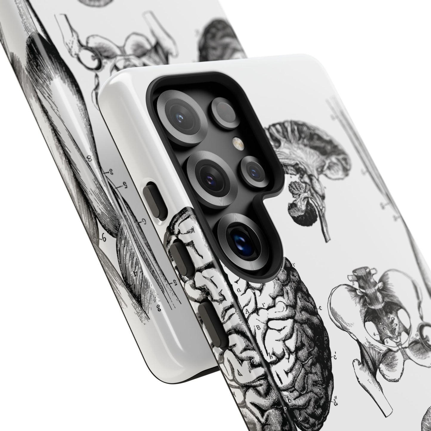 Vintage Anatomy Phone Case - Medical Sketch Design - Custom iPhone, Samsung & Pixel Cover - Science Gift - Doctor Aesthetic - Anatomy case