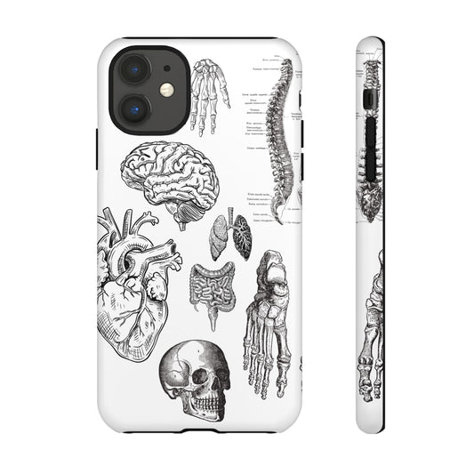 Anatomical Phone Case - Vintage Medical Illustration Case - Science Gift - Custom Medical Phone Cover - Custom Phone Cover - Medical Student