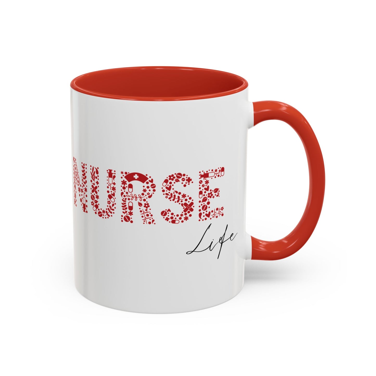 Nurse Life Mug, Nurse Gift for Women, RN Coffee Mug, Cute Nurse Appreciation Cup, Healthcare Worker Mug, Medical Staff Gift Idea