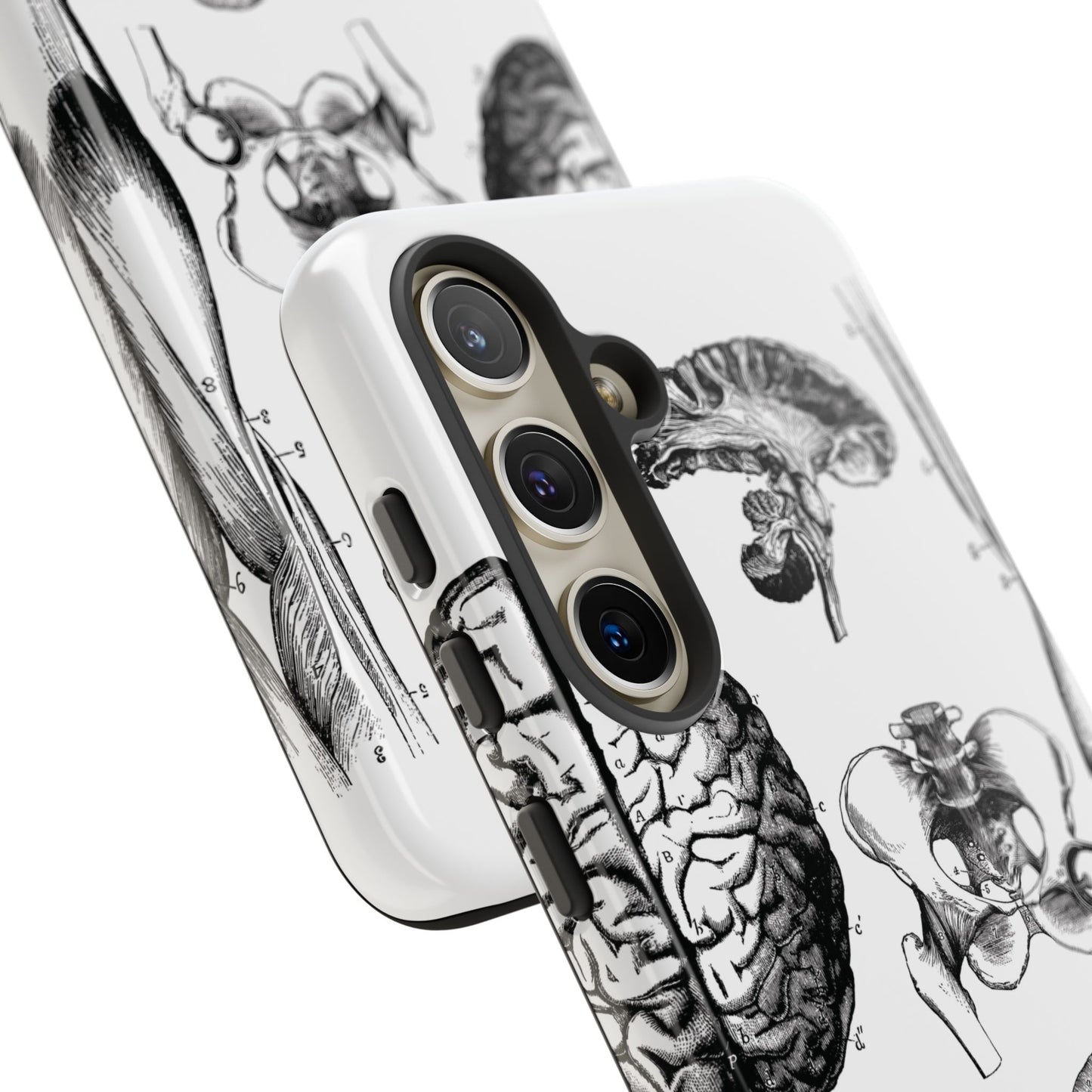 Vintage Anatomy Phone Case - Medical Sketch Design - Custom iPhone, Samsung & Pixel Cover - Science Gift - Doctor Aesthetic - Anatomy case