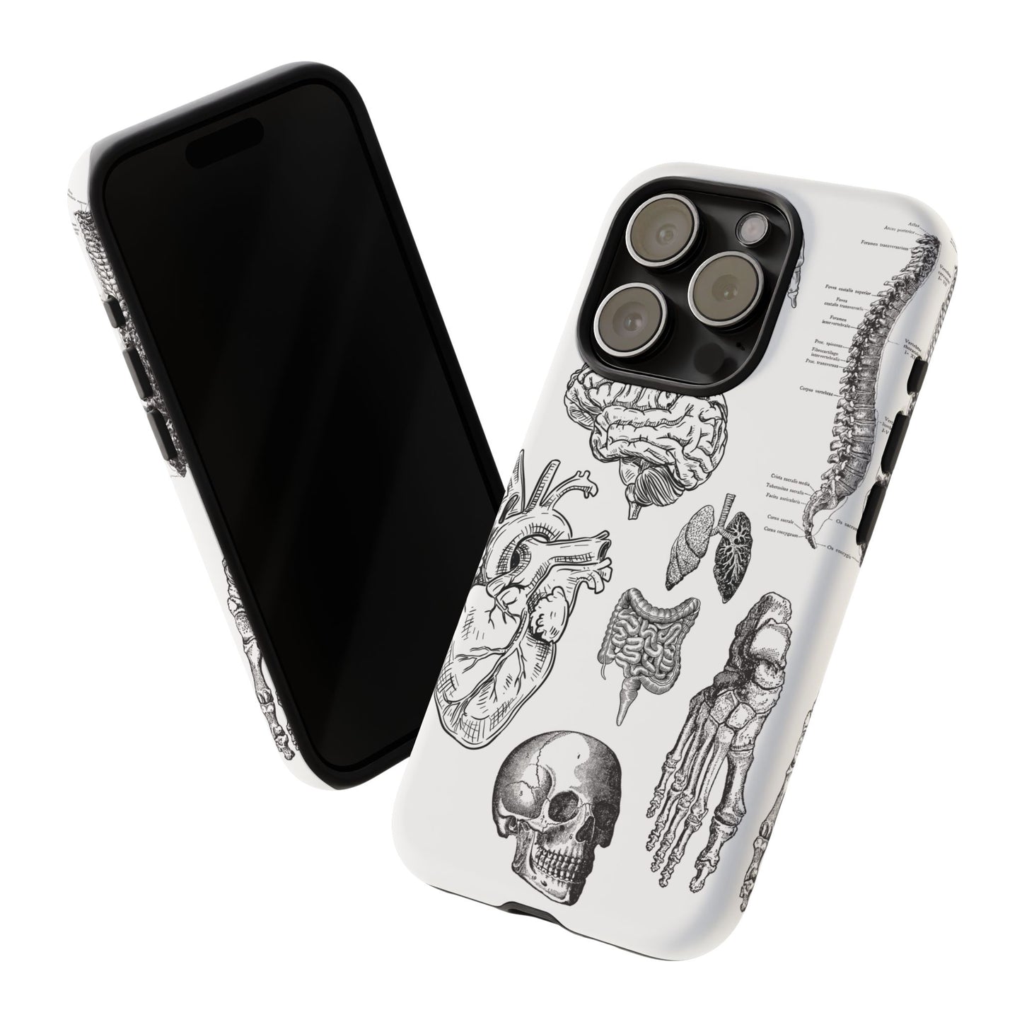 Anatomical Phone Case - Vintage Medical Illustration Case - Science Gift - Custom Medical Phone Cover - Custom Phone Cover - Medical Student