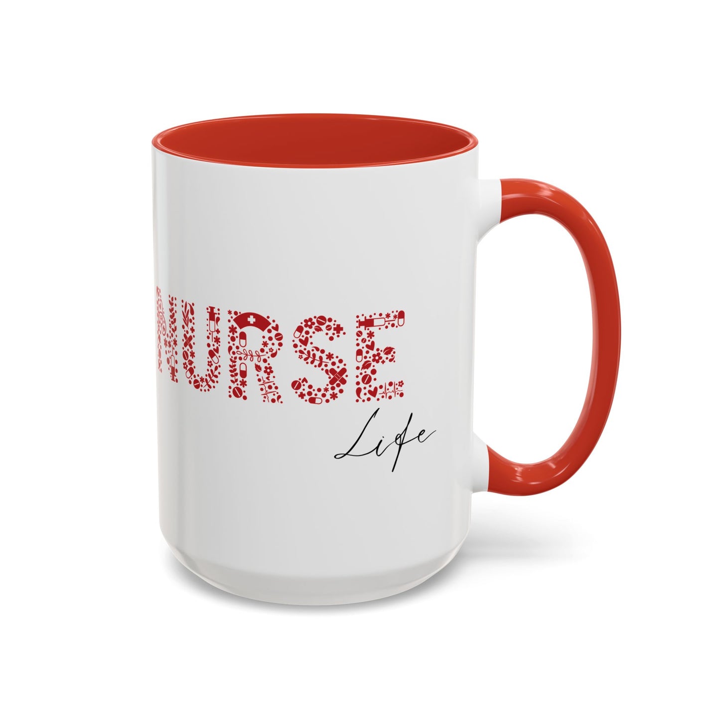 Nurse Life Mug, Nurse Gift for Women, RN Coffee Mug, Cute Nurse Appreciation Cup, Healthcare Worker Mug, Medical Staff Gift Idea
