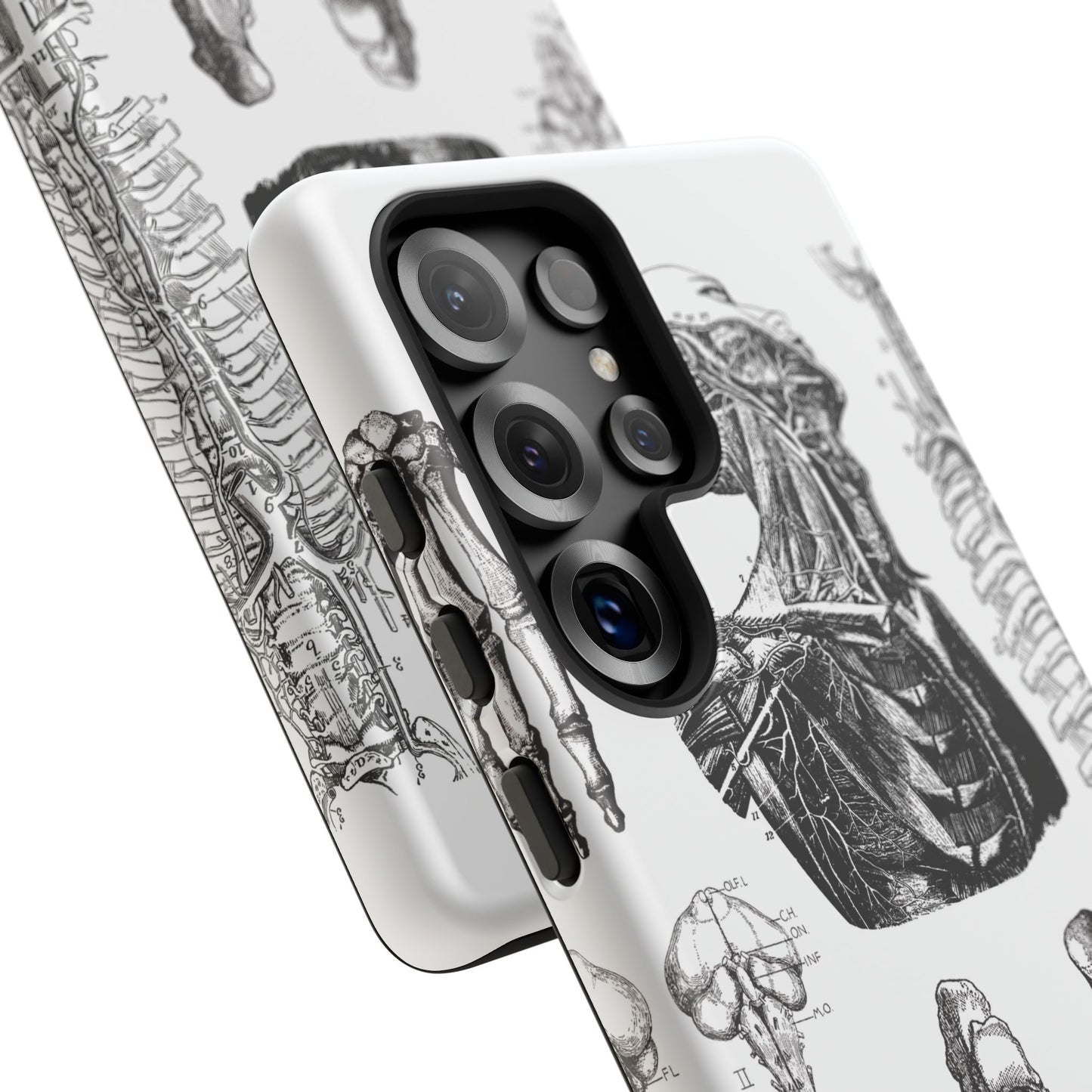 Vintage Anatomy Phone Case - Medical Illustration Design - Custom iPhone, Samsung & Pixel Cover - Science Gift - Doctor Aesthetic - Anatomy