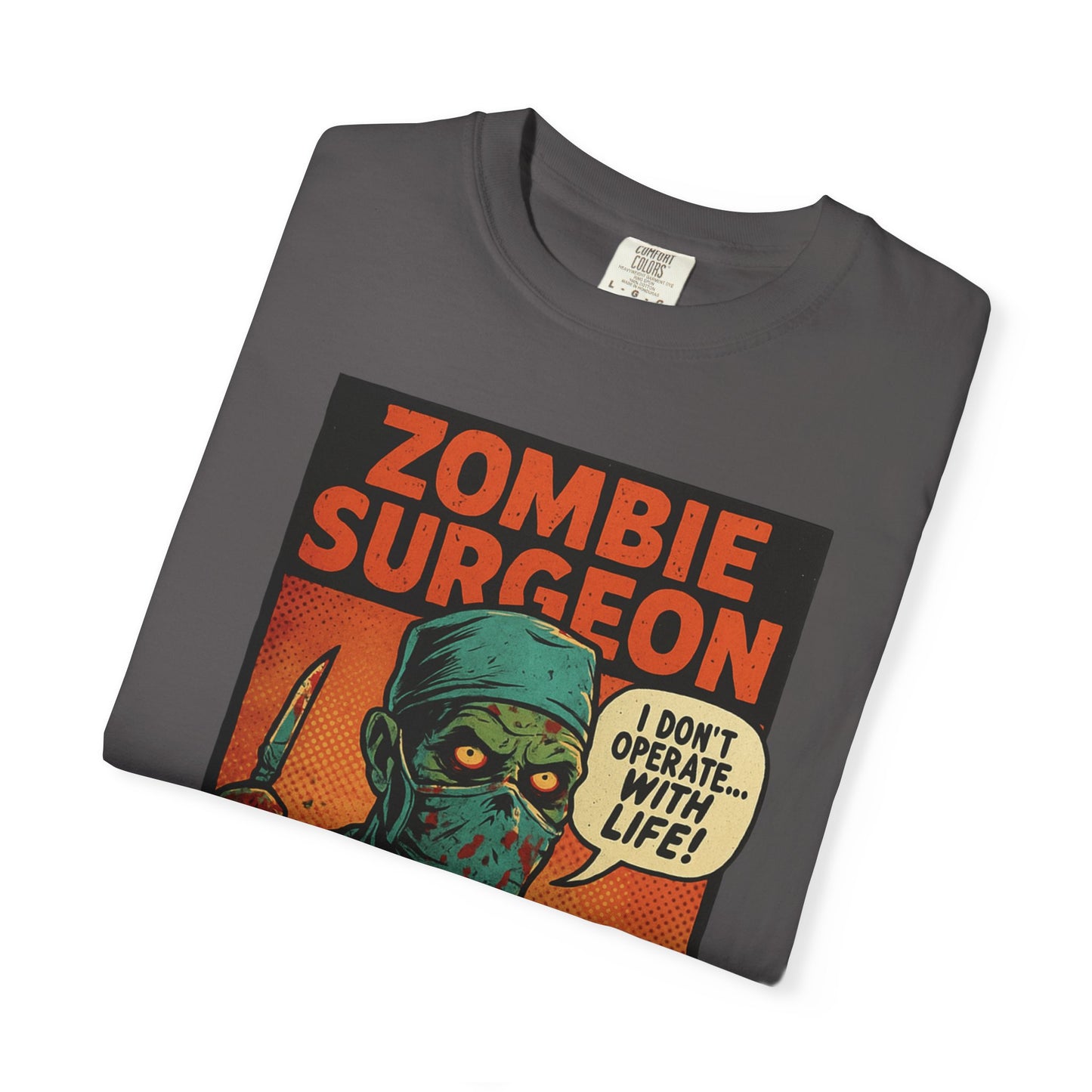 Zombie Surgeon Shirt, Creepy Doctor Tee, Horror Nurse Top, Spooky Med School Gift, Scrub Life Funny Shirt, Halloween Hospital Costume, er halloween tee