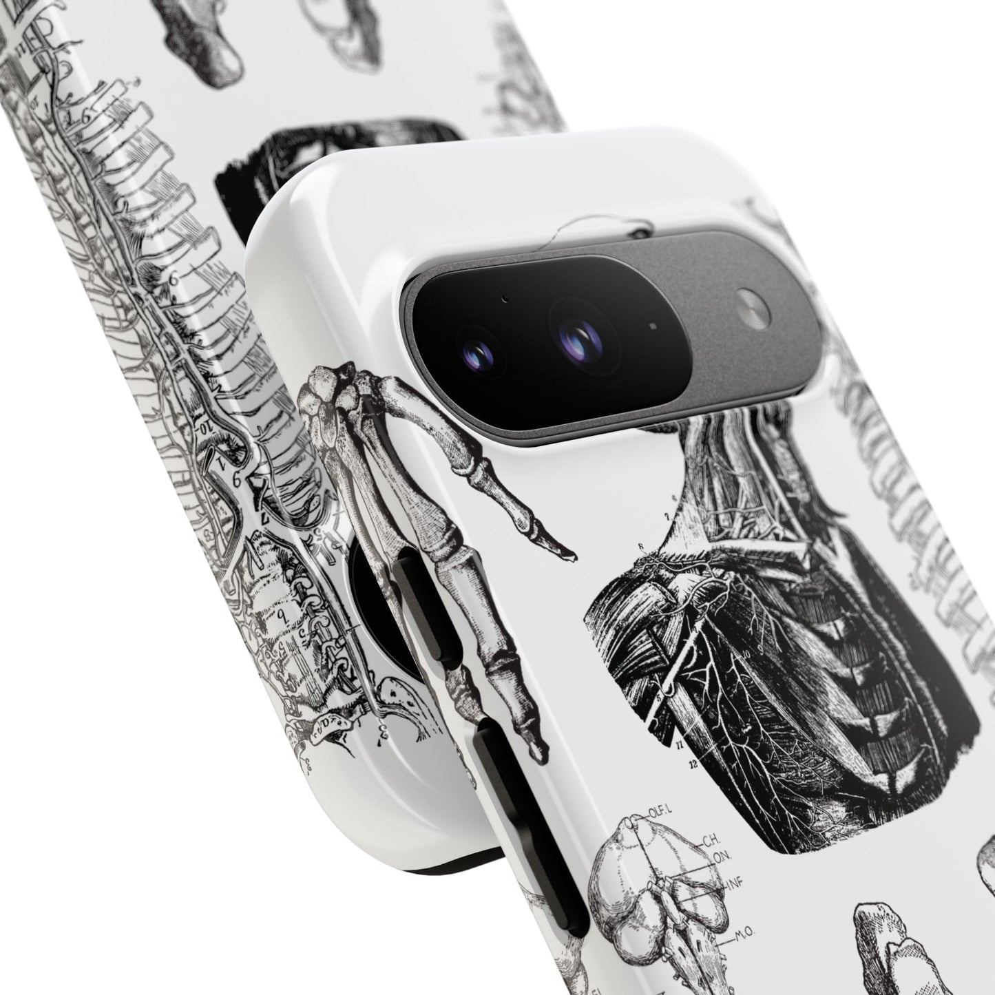 Vintage Anatomy Phone Case - Medical Illustration Design - Custom iPhone, Samsung & Pixel Cover - Science Gift - Doctor Aesthetic - Anatomy