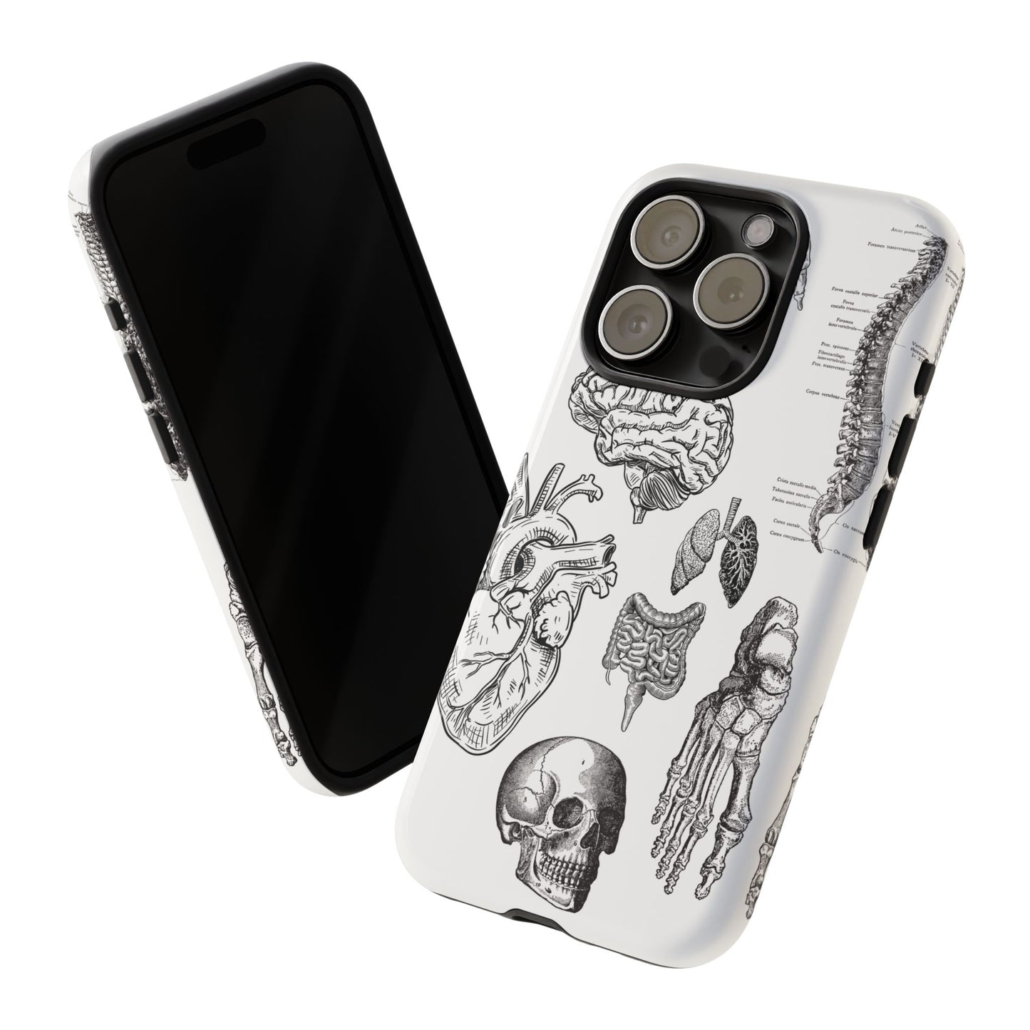 Anatomical Phone Case - Vintage Medical Illustration Case - Science Gift - Custom Medical Phone Cover - Custom Phone Cover - Medical Student