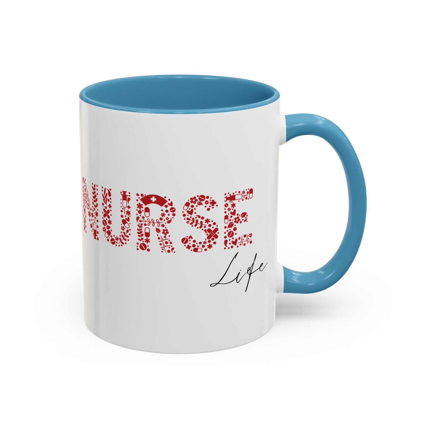 Nurse Life Mug, Nurse Gift for Women, RN Coffee Mug, Cute Nurse Appreciation Cup, Healthcare Worker Mug, Medical Staff Gift Idea