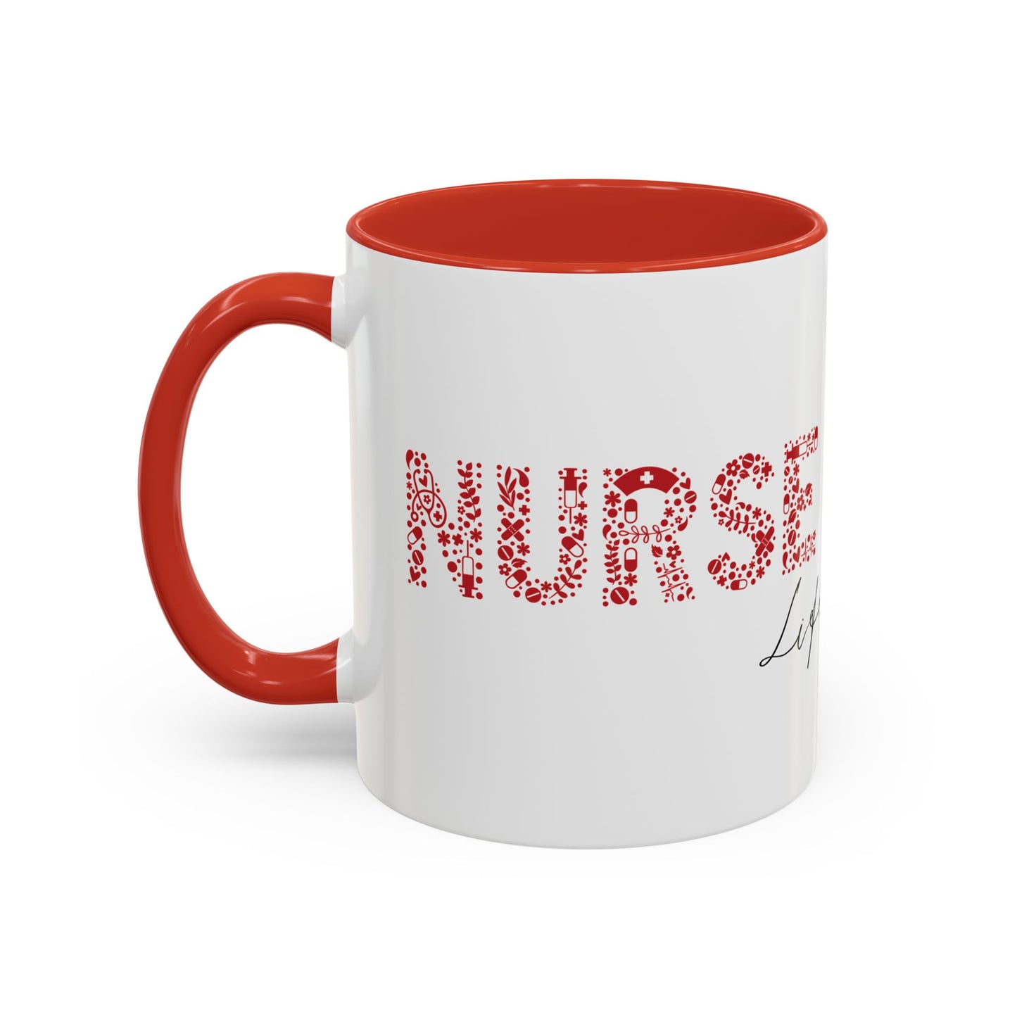 Nurse Life Mug, Nurse Gift for Women, RN Coffee Mug, Cute Nurse Appreciation Cup, Healthcare Worker Mug, Medical Staff Gift Idea