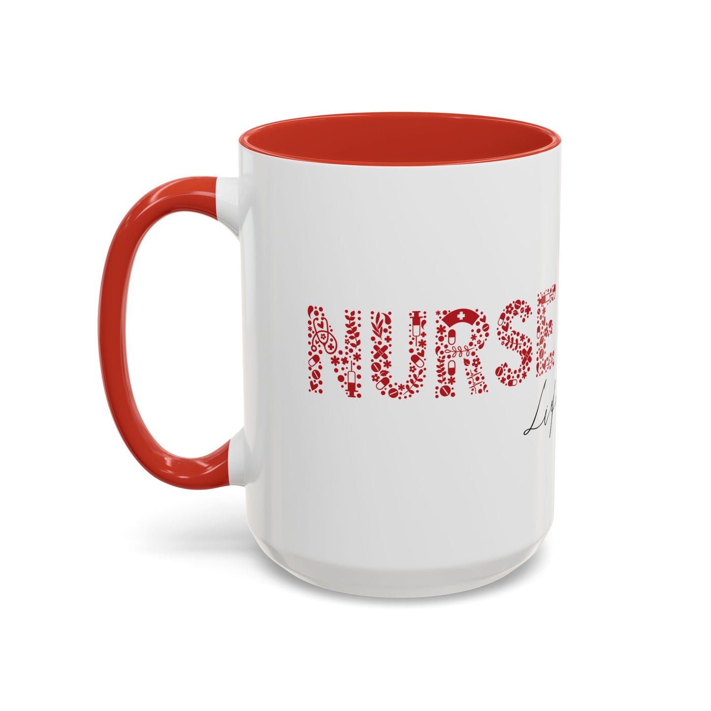Nurse Life Mug, Nurse Gift for Women, RN Coffee Mug, Cute Nurse Appreciation Cup, Healthcare Worker Mug, Medical Staff Gift Idea
