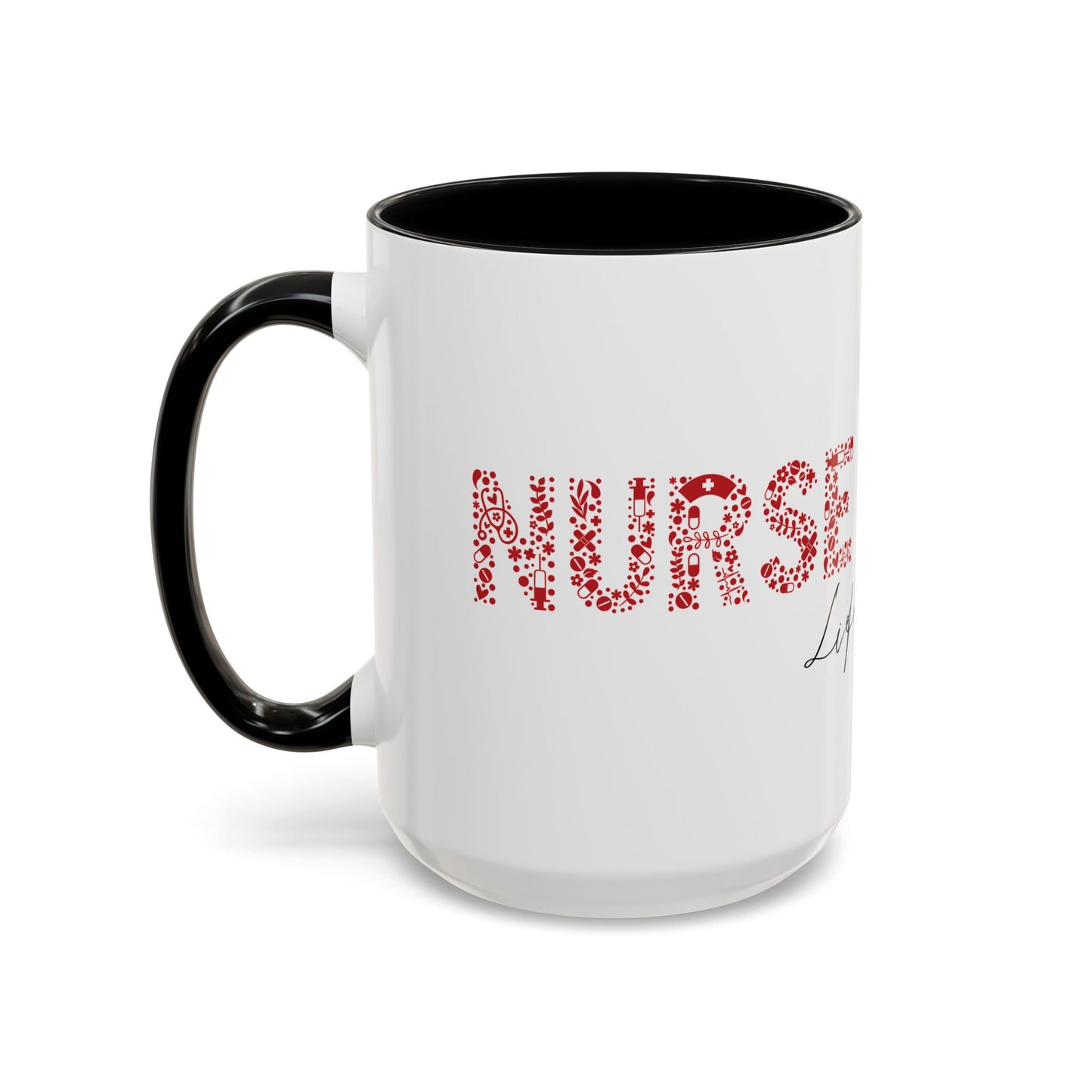 Nurse Life Mug, Nurse Gift for Women, RN Coffee Mug, Cute Nurse Appreciation Cup, Healthcare Worker Mug, Medical Staff Gift Idea