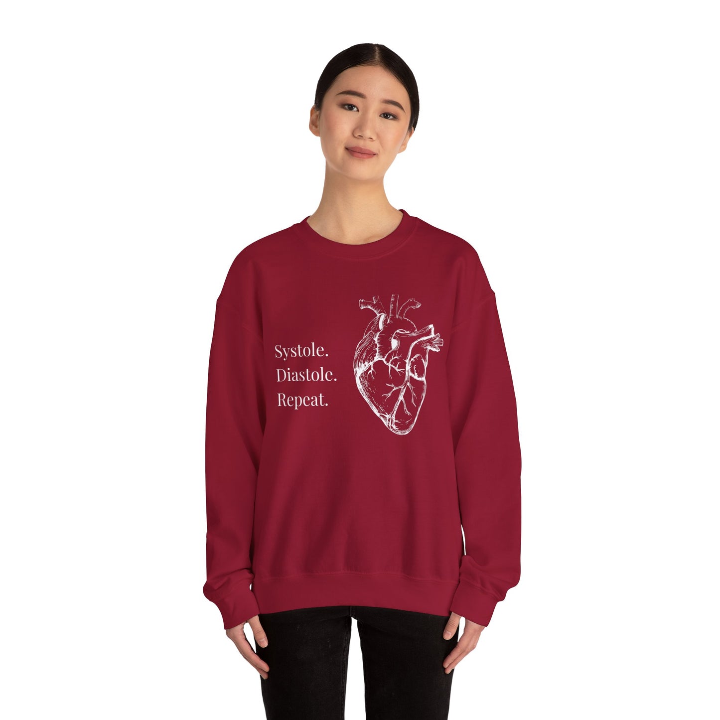 Surgery Student Sweatshirt, Anatomical Heart Crewneck, Medical School Gift, Unisex Nurse Pullover, Cardiology Sweater, Anatomy Top