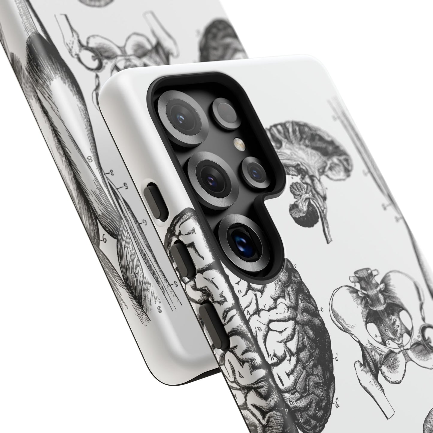 Vintage Anatomy Phone Case - Medical Sketch Design - Custom iPhone, Samsung & Pixel Cover - Science Gift - Doctor Aesthetic - Anatomy case