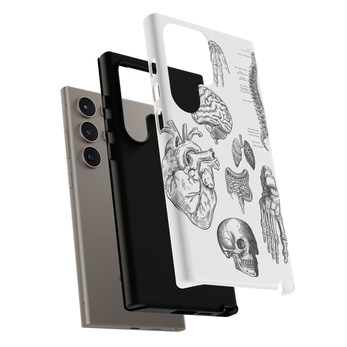 Anatomical Phone Case - Vintage Medical Illustration Case - Science Gift - Custom Medical Phone Cover - Custom Phone Cover - Medical Student