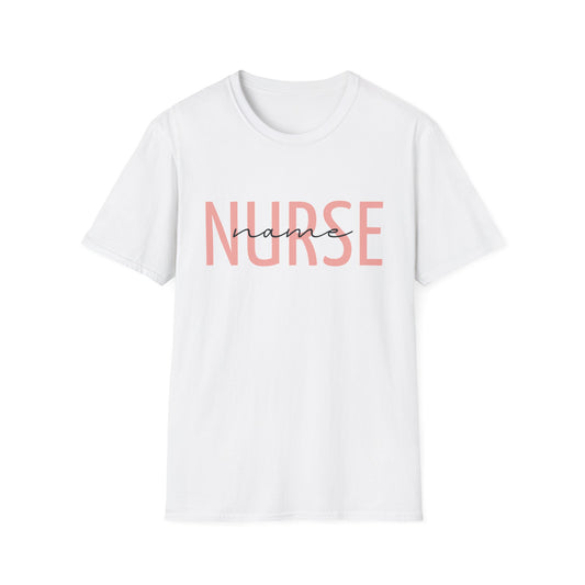Personalized Nurse T-Shirt, Comfortable Nurse Gift, Medical Shirt, Healthcare Worker Apparel, Unique Gift for Nurses, Nurse Appreciation Day