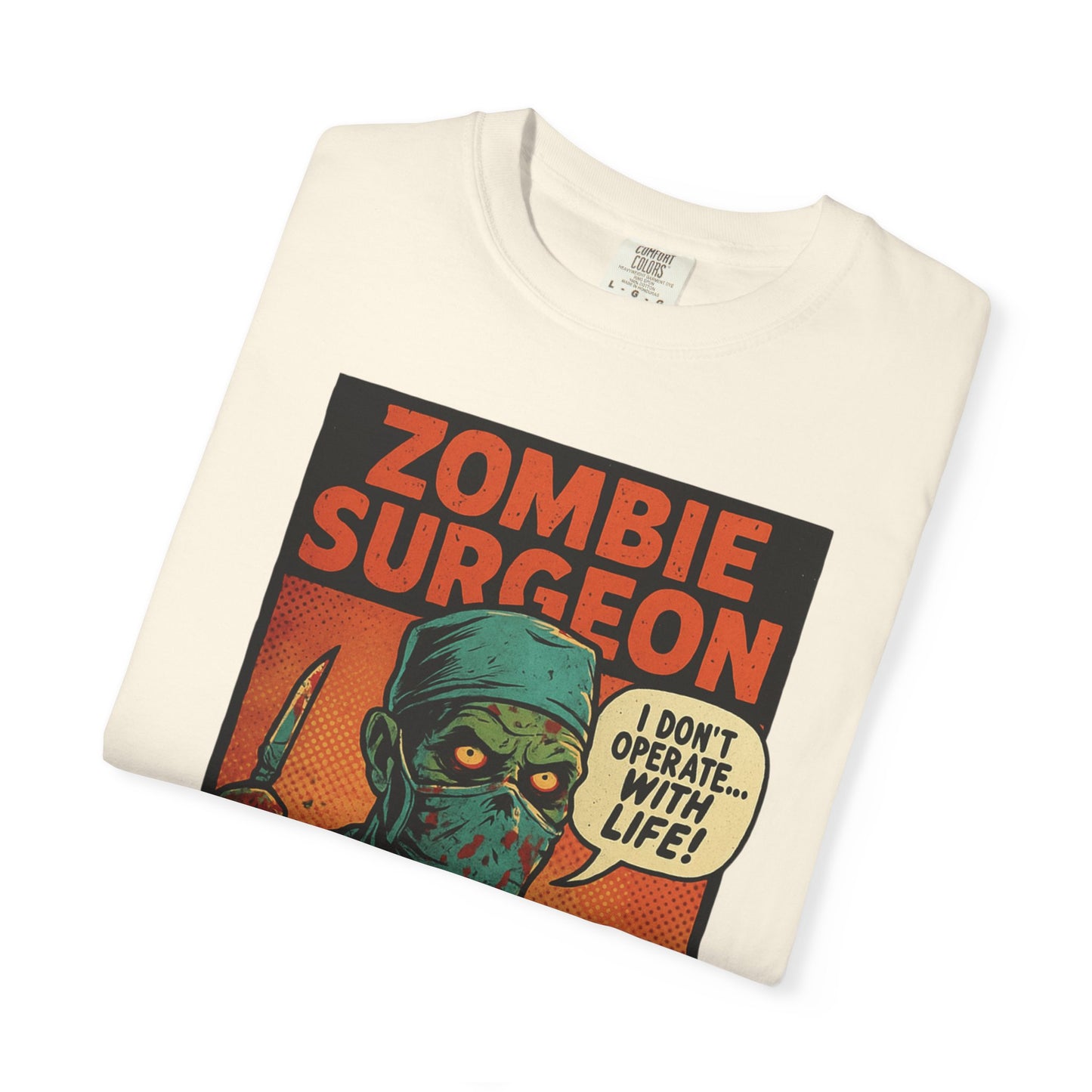Zombie Surgeon Shirt, Creepy Doctor Tee, Horror Nurse Top, Spooky Med School Gift, Scrub Life Funny Shirt, Halloween Hospital Costume, er halloween tee