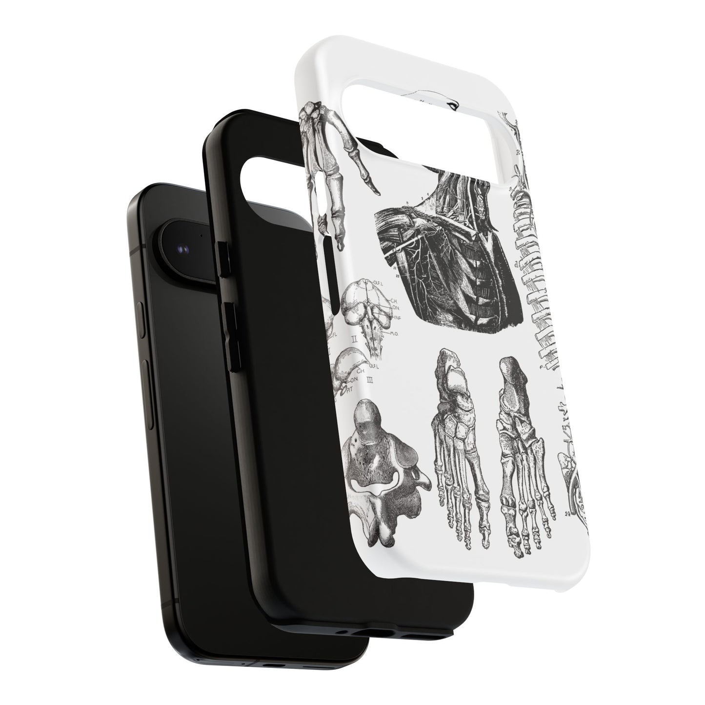 Vintage Anatomy Phone Case - Medical Illustration Design - Custom iPhone, Samsung & Pixel Cover - Science Gift - Doctor Aesthetic - Anatomy