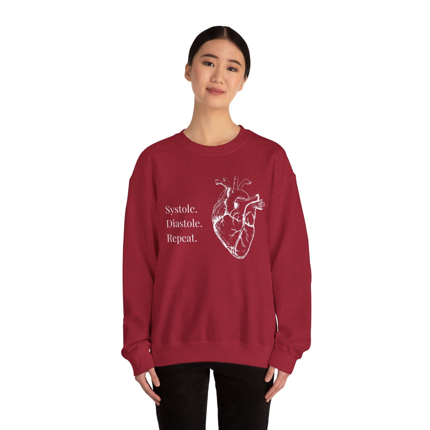 Surgery Student Sweatshirt, Anatomical Heart Crewneck, Medical School Gift, Unisex Nurse Pullover, Cardiology Sweater, Anatomy Top