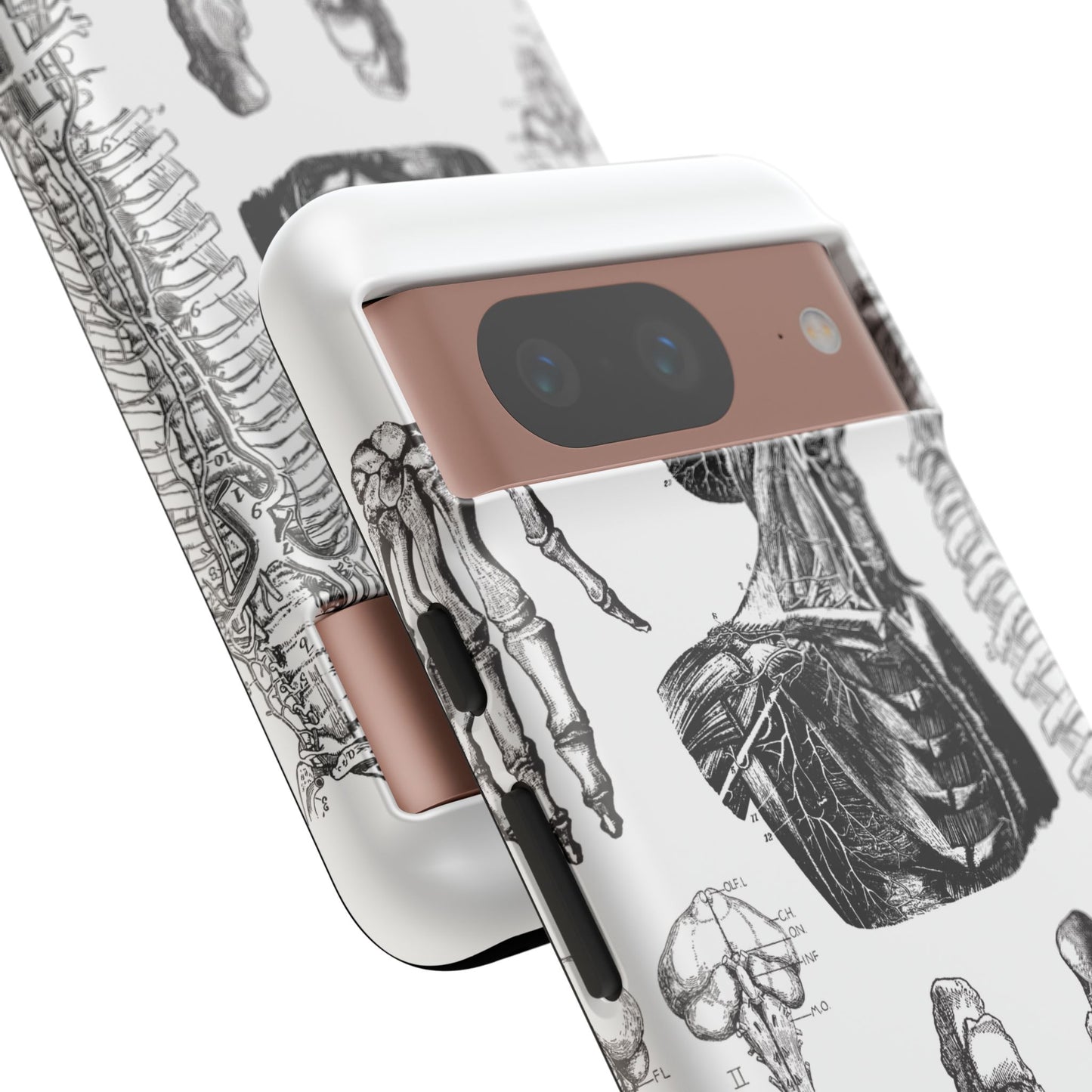 Vintage Anatomy Phone Case - Medical Illustration Design - Custom iPhone, Samsung & Pixel Cover - Science Gift - Doctor Aesthetic - Anatomy