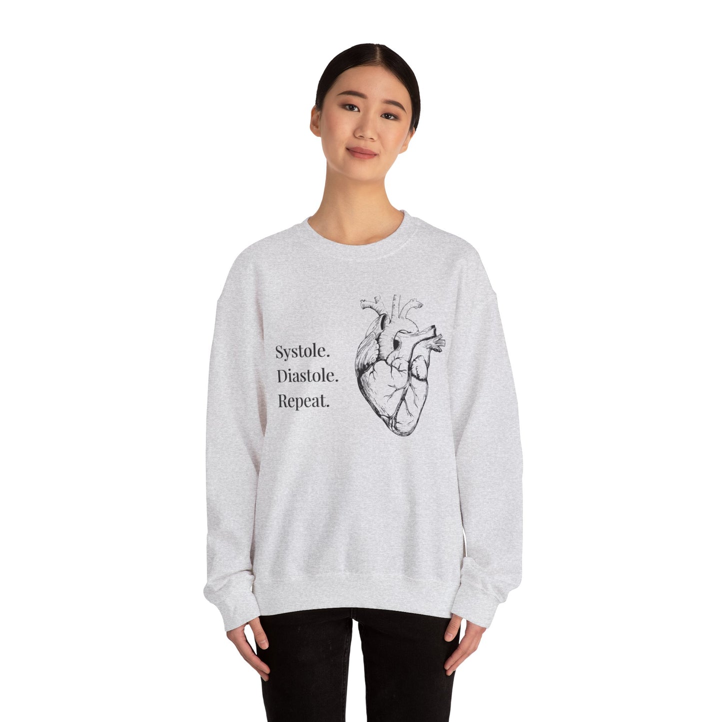 Surgery Student Sweatshirt, Anatomical Heart Crewneck, Medical School Gift, Unisex Nurse Pullover, Cardiology Sweater, Anatomy Top