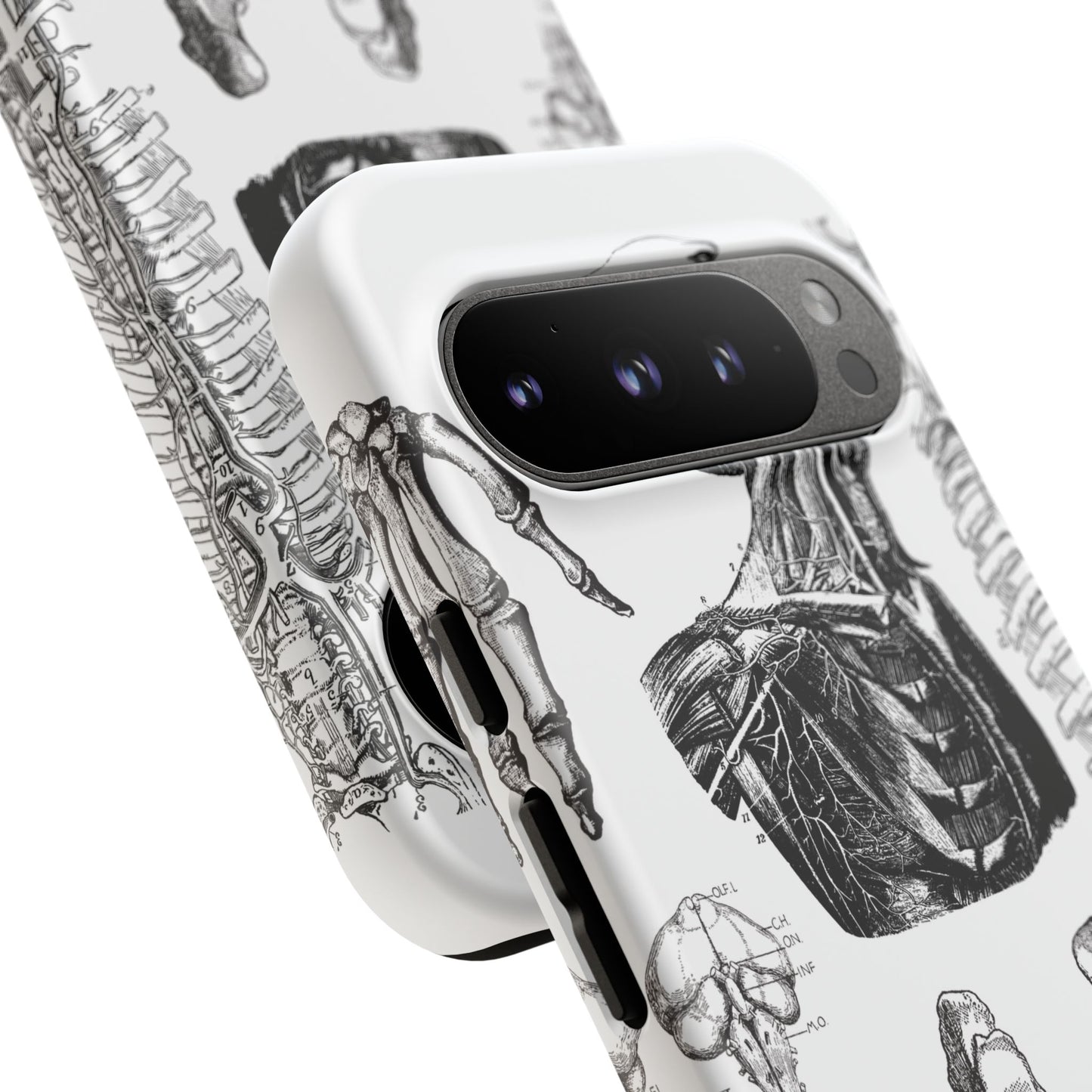 Vintage Anatomy Phone Case - Medical Illustration Design - Custom iPhone, Samsung & Pixel Cover - Science Gift - Doctor Aesthetic - Anatomy