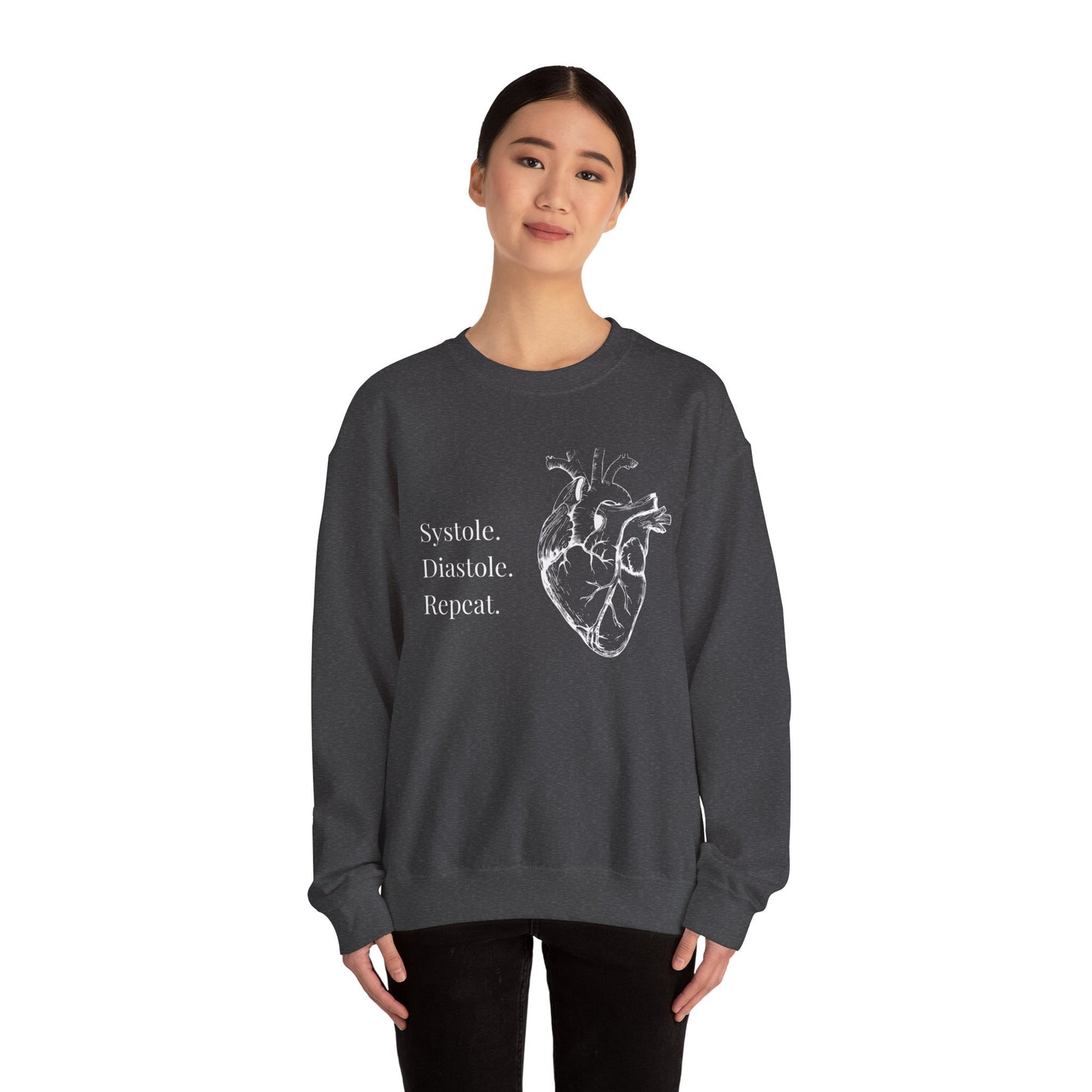 Surgery Student Sweatshirt, Anatomical Heart Crewneck, Medical School Gift, Unisex Nurse Pullover, Cardiology Sweater, Anatomy Top