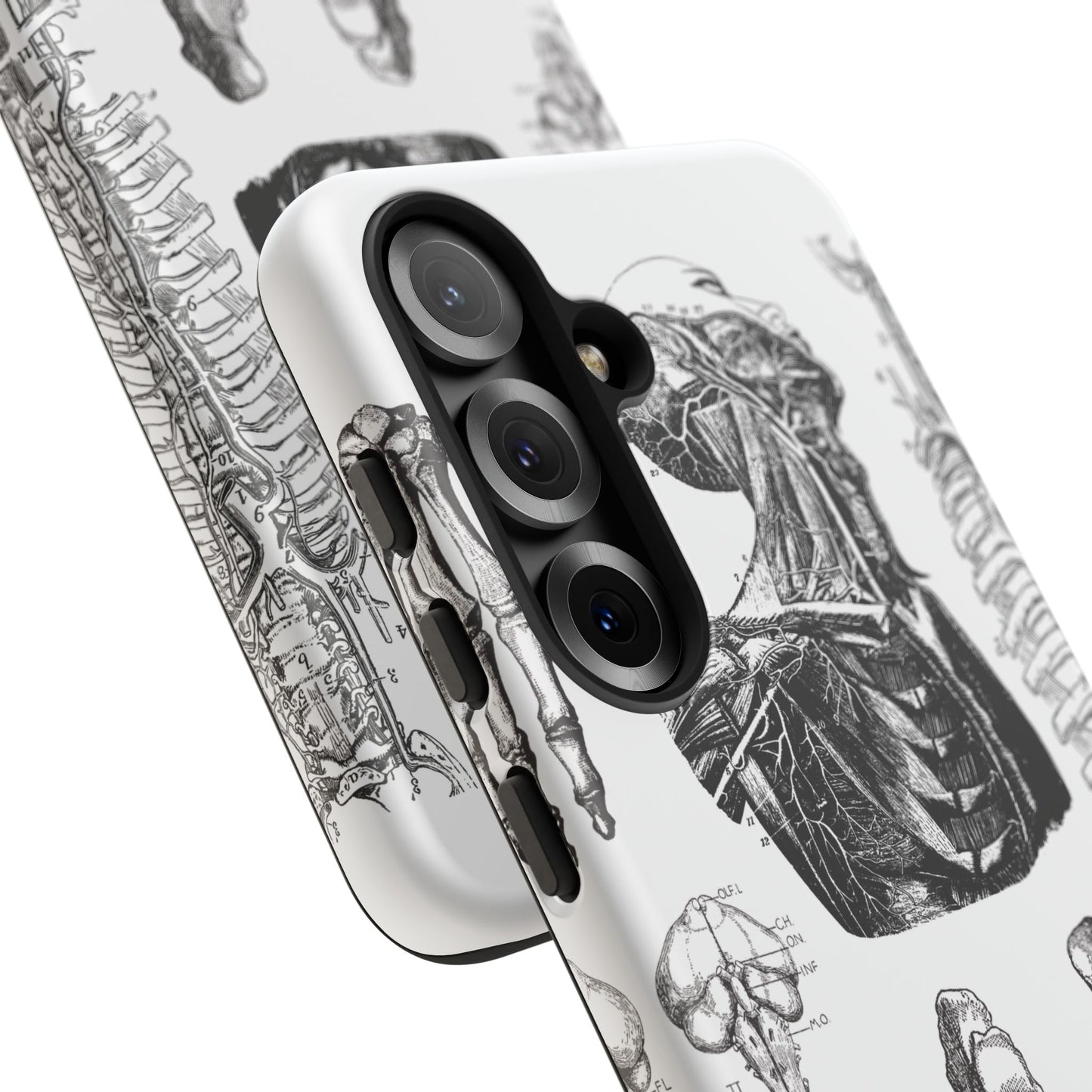 Vintage Anatomy Phone Case - Medical Illustration Design - Custom iPhone, Samsung & Pixel Cover - Science Gift - Doctor Aesthetic - Anatomy