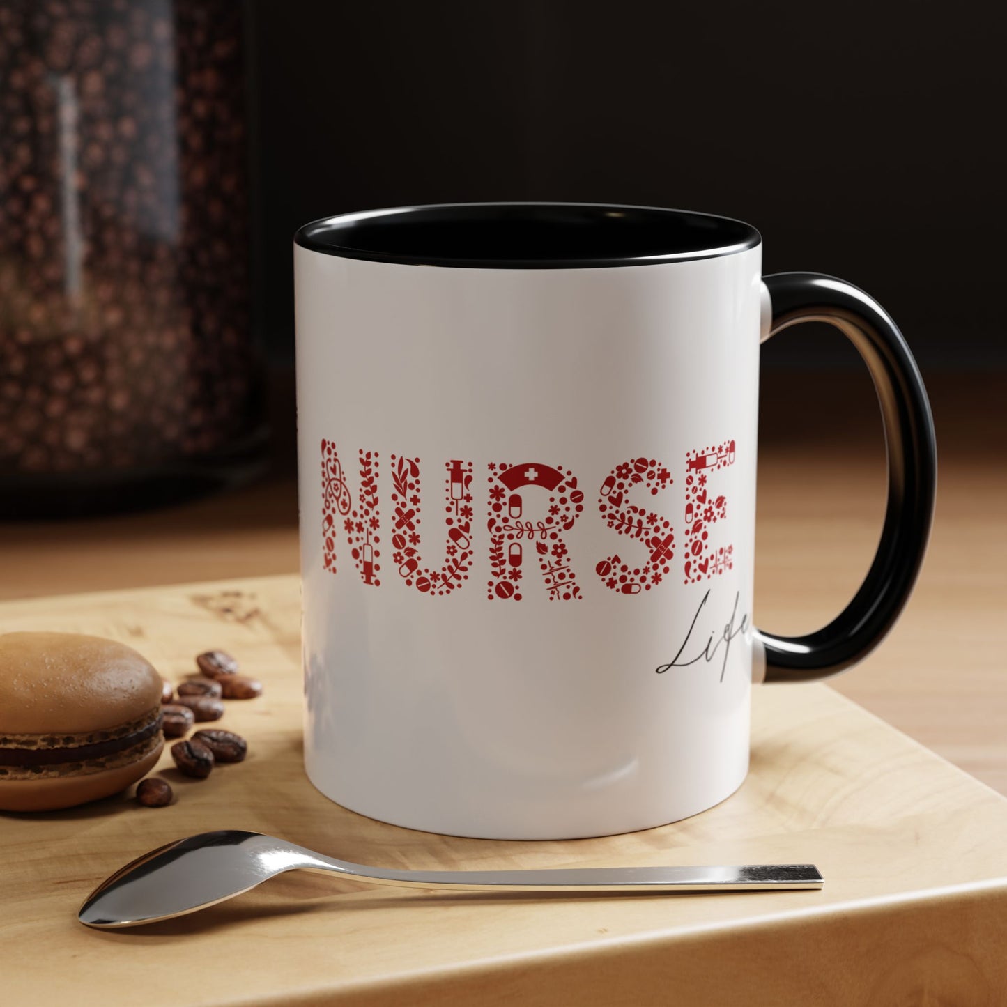 Nurse Life Mug, Nurse Gift for Women, RN Coffee Mug, Cute Nurse Appreciation Cup, Healthcare Worker Mug, Medical Staff Gift Idea