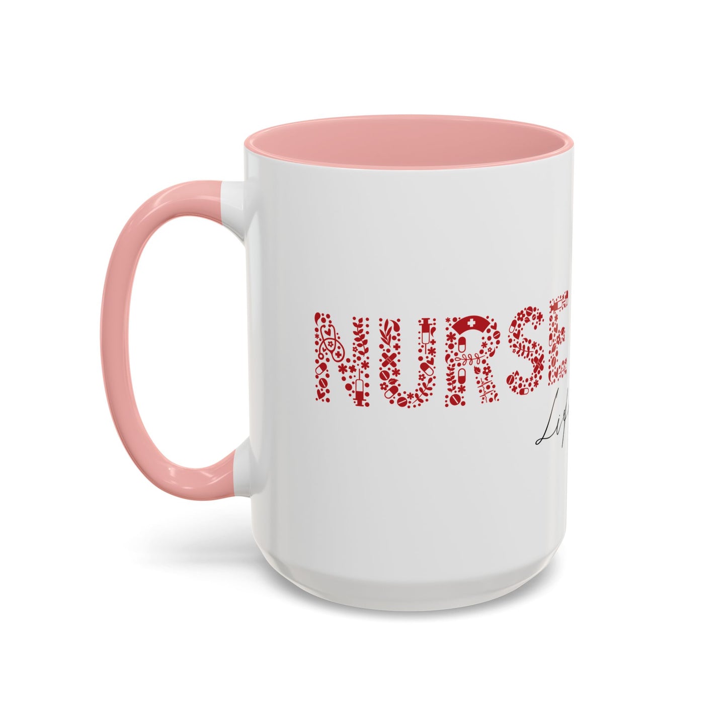 Nurse Life Mug, Nurse Gift for Women, RN Coffee Mug, Cute Nurse Appreciation Cup, Healthcare Worker Mug, Medical Staff Gift Idea
