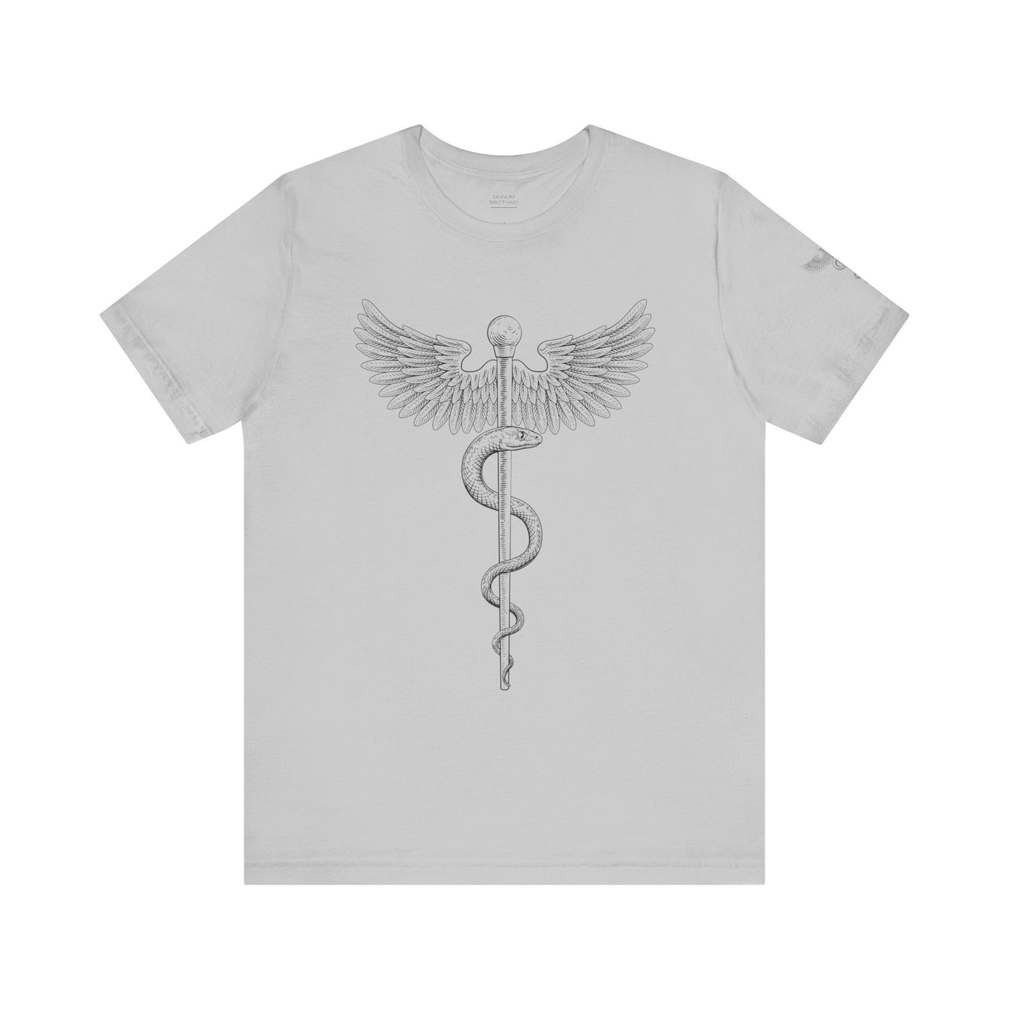 Caduceus Symbol Shirt, Minimalist Medical Tee for Doctors and Nurses, Healthcare Uniform Top, Med Student Gift Idea, RN Apparel