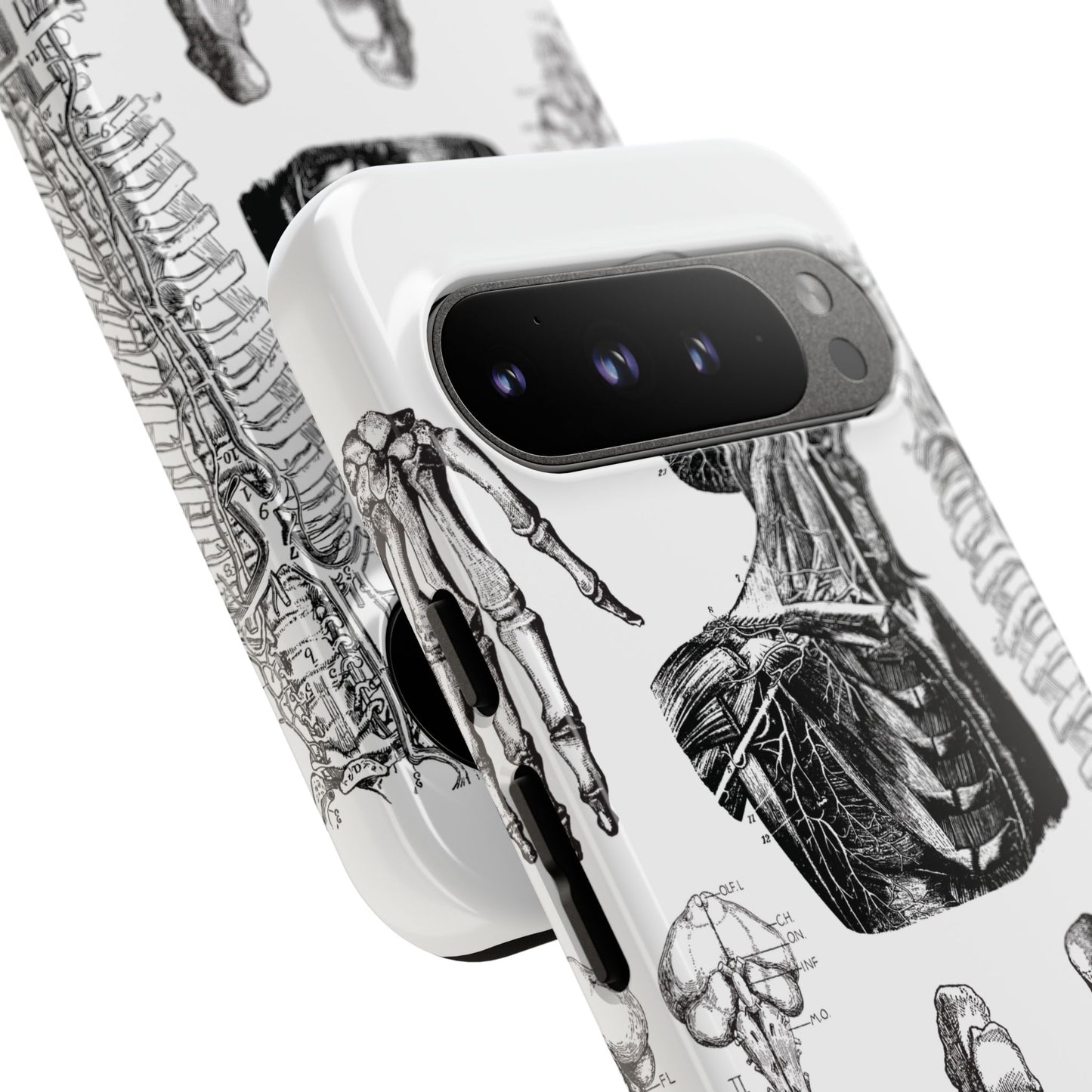 Vintage Anatomy Phone Case - Medical Illustration Design - Custom iPhone, Samsung & Pixel Cover - Science Gift - Doctor Aesthetic - Anatomy