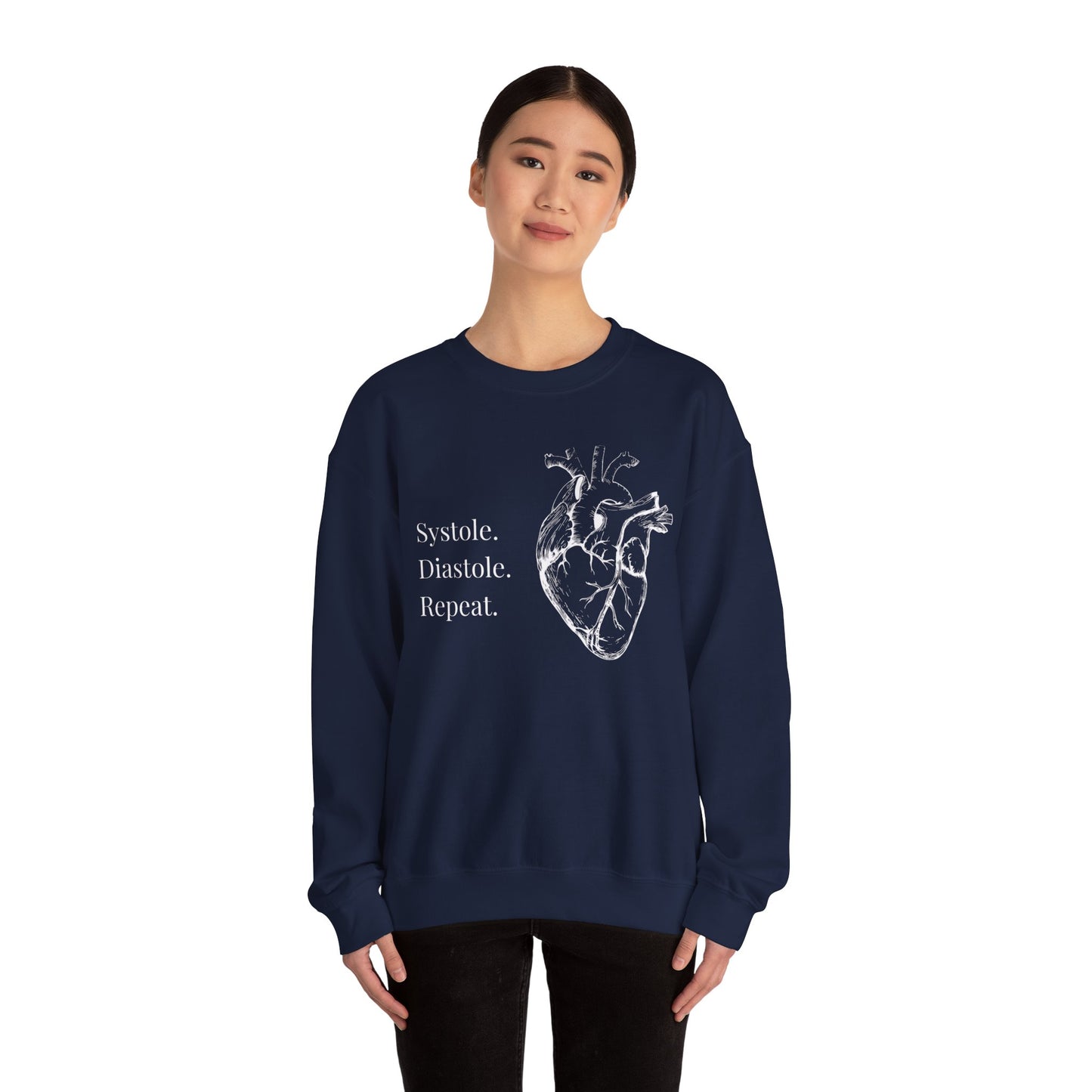Surgery Student Sweatshirt, Anatomical Heart Crewneck, Medical School Gift, Unisex Nurse Pullover, Cardiology Sweater, Anatomy Top