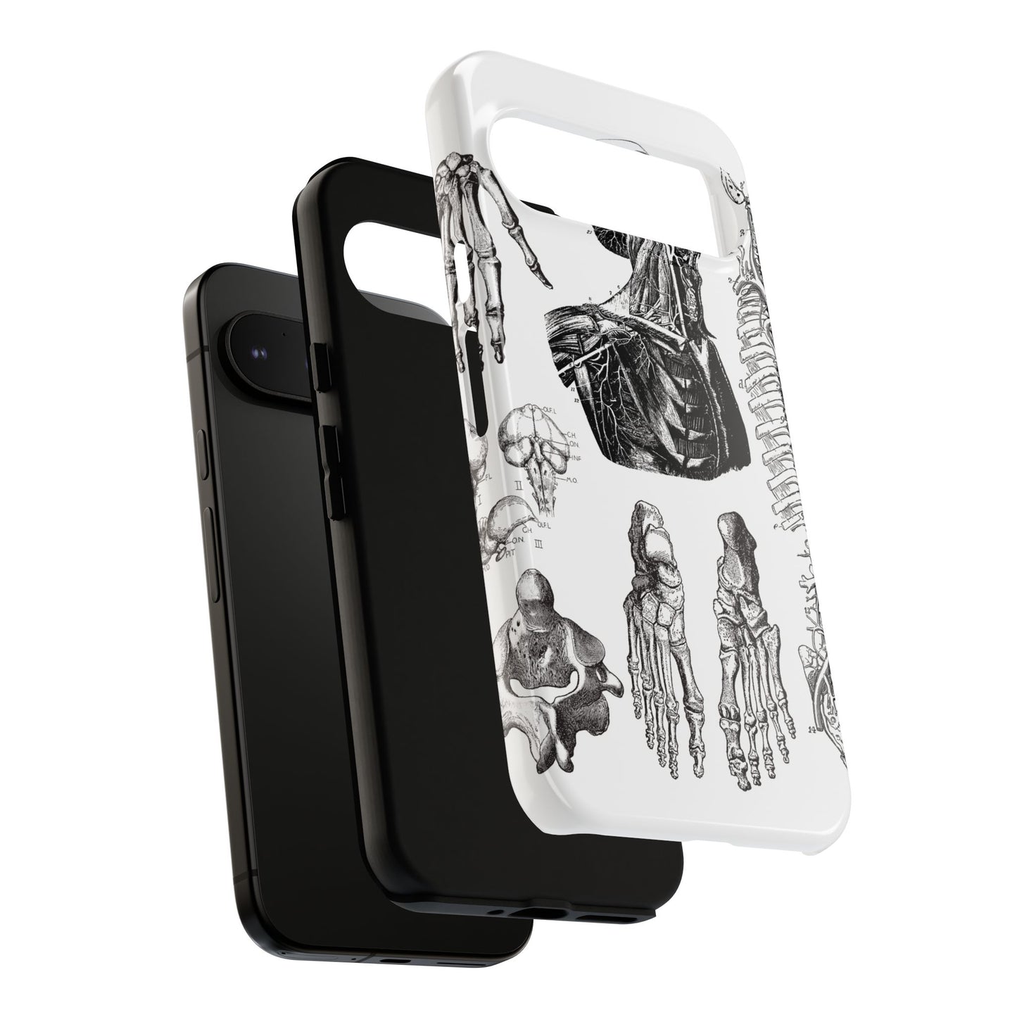 Vintage Anatomy Phone Case - Medical Illustration Design - Custom iPhone, Samsung & Pixel Cover - Science Gift - Doctor Aesthetic - Anatomy