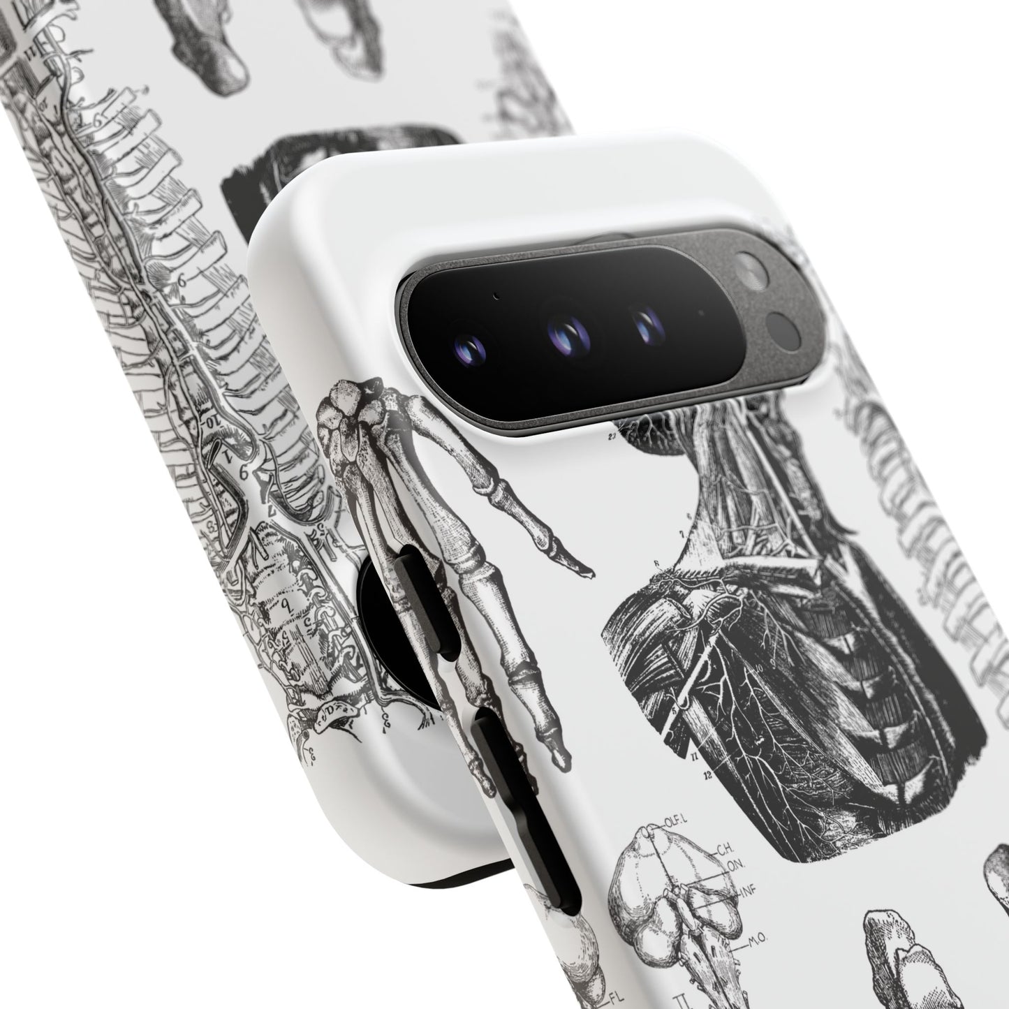 Vintage Anatomy Phone Case - Medical Illustration Design - Custom iPhone, Samsung & Pixel Cover - Science Gift - Doctor Aesthetic - Anatomy