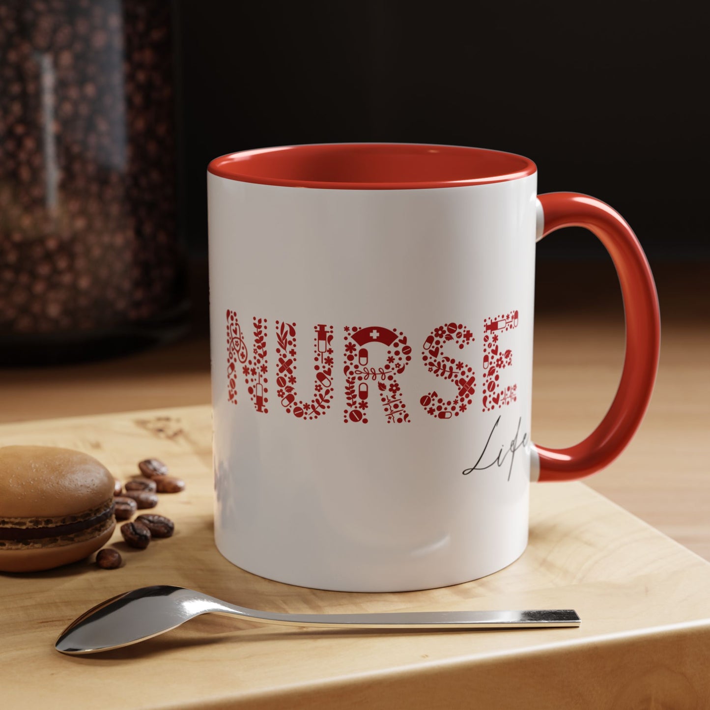 Nurse Life Mug, Nurse Gift for Women, RN Coffee Mug, Cute Nurse Appreciation Cup, Healthcare Worker Mug, Medical Staff Gift Idea