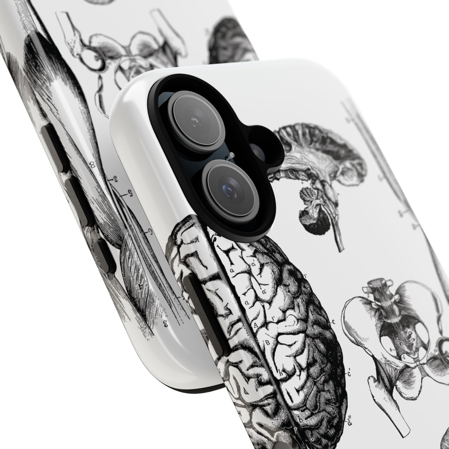 Vintage Anatomy Phone Case - Medical Sketch Design - Custom iPhone, Samsung & Pixel Cover - Science Gift - Doctor Aesthetic - Anatomy case