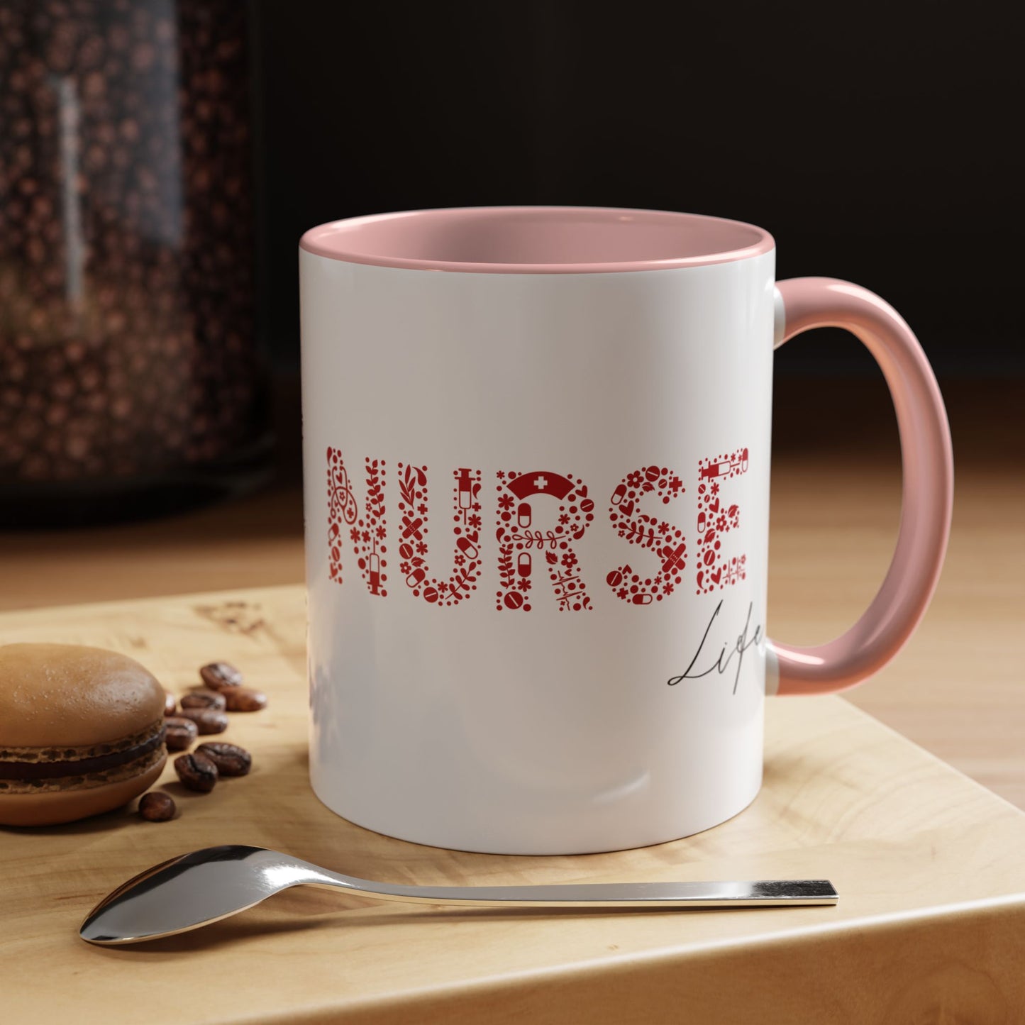 Nurse Life Mug, Nurse Gift for Women, RN Coffee Mug, Cute Nurse Appreciation Cup, Healthcare Worker Mug, Medical Staff Gift Idea