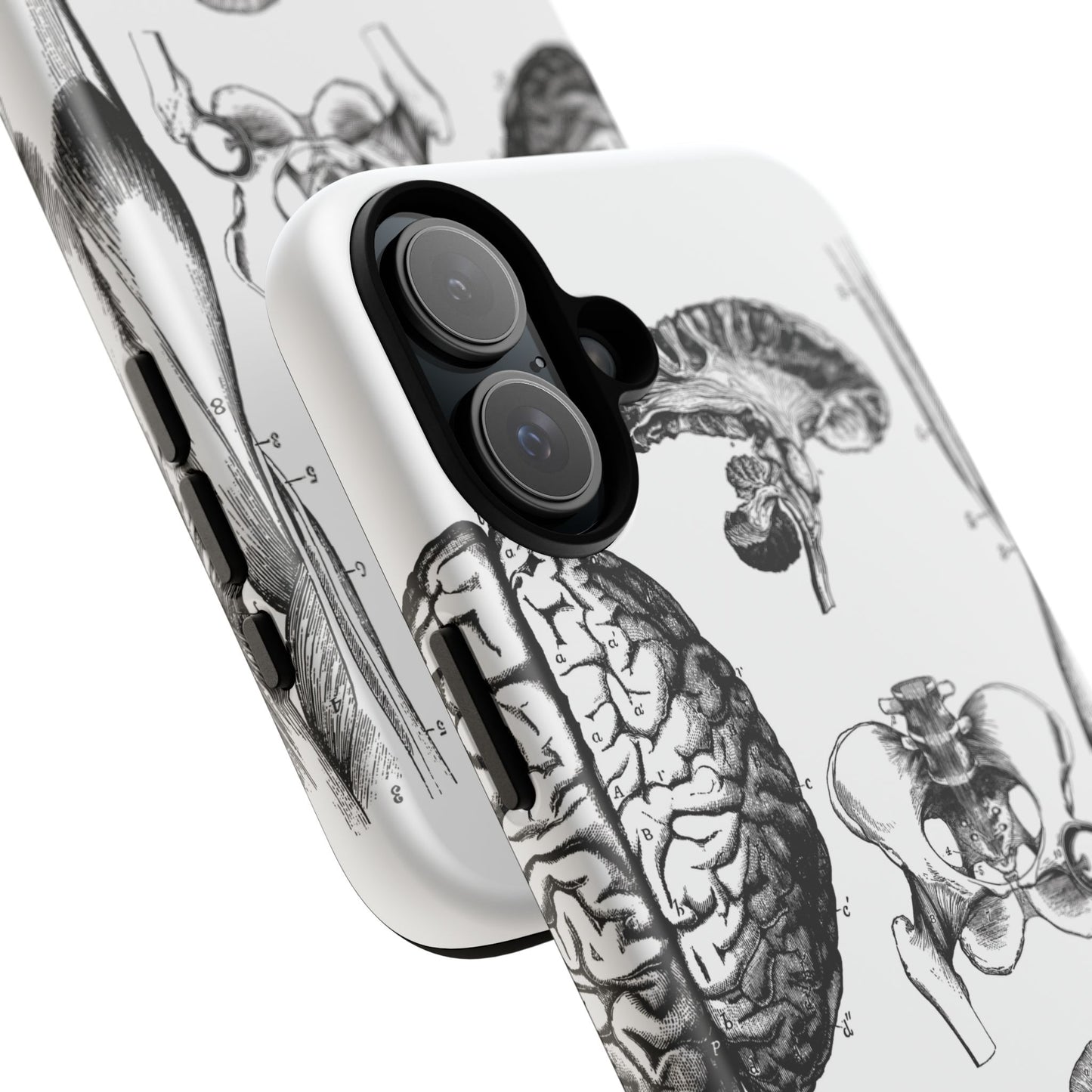 Vintage Anatomy Phone Case - Medical Sketch Design - Custom iPhone, Samsung & Pixel Cover - Science Gift - Doctor Aesthetic - Anatomy case