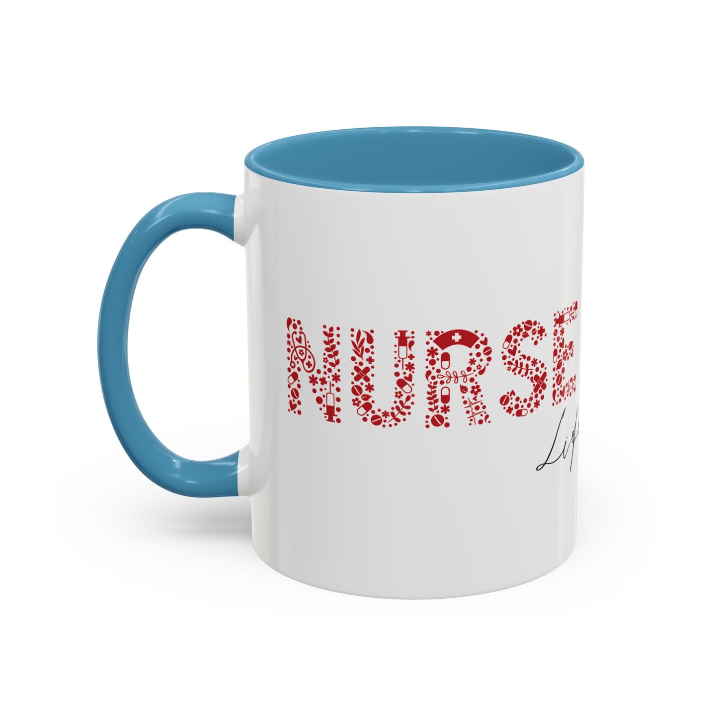 Nurse Life Mug, Nurse Gift for Women, RN Coffee Mug, Cute Nurse Appreciation Cup, Healthcare Worker Mug, Medical Staff Gift Idea