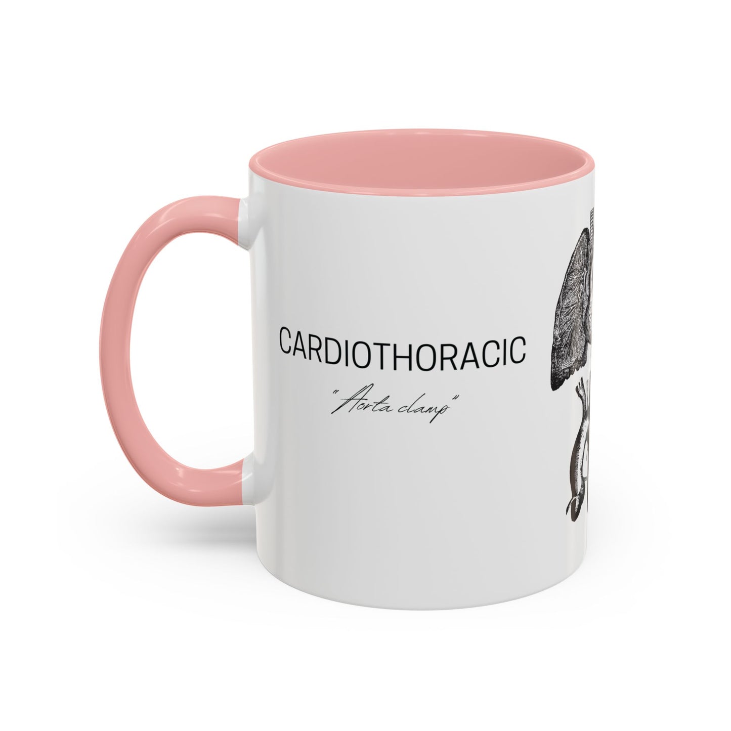 Cardiothoracic Surgery Mug, Heart and Lung Anatomy Cup, Surgeon Gift, Medical Anatomy Mug, Doctor Appreciation, Healthcare Worker Gift